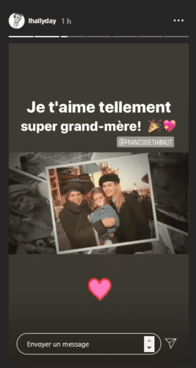 Capture d'écran de la story Instagram de Laeticia Hallyday. | Photo : Story Instagram/lhallyday/ Capture d'écran de la story Instagram de Laeticia Hallyday. | Photo : Story Instagram/lhallyday/