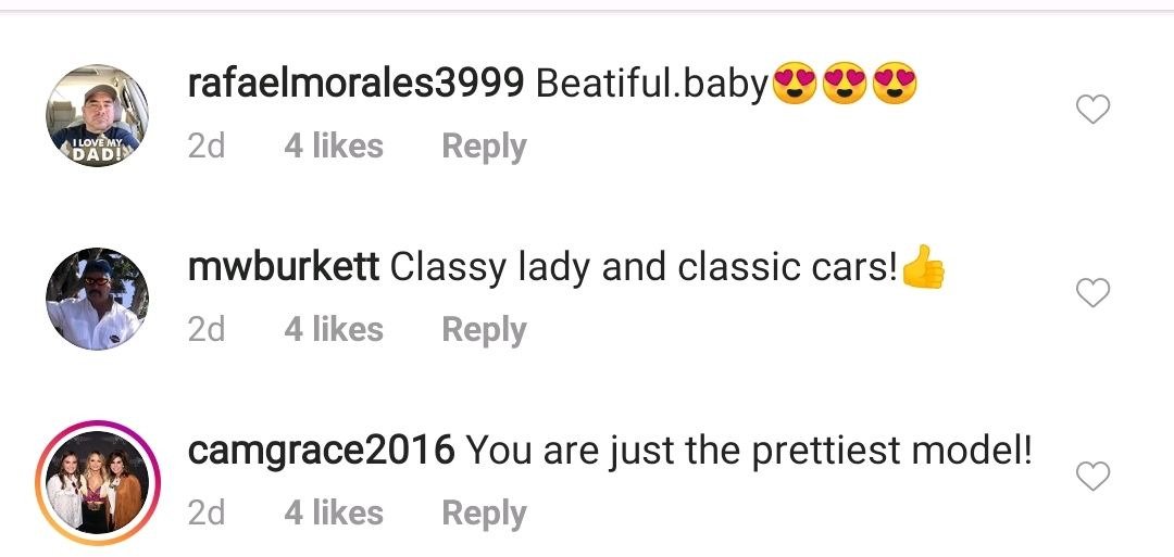 Fans' comment on Miranda Lambert's recent post on Instagram. | Photo: Instagram/Mirandalambert