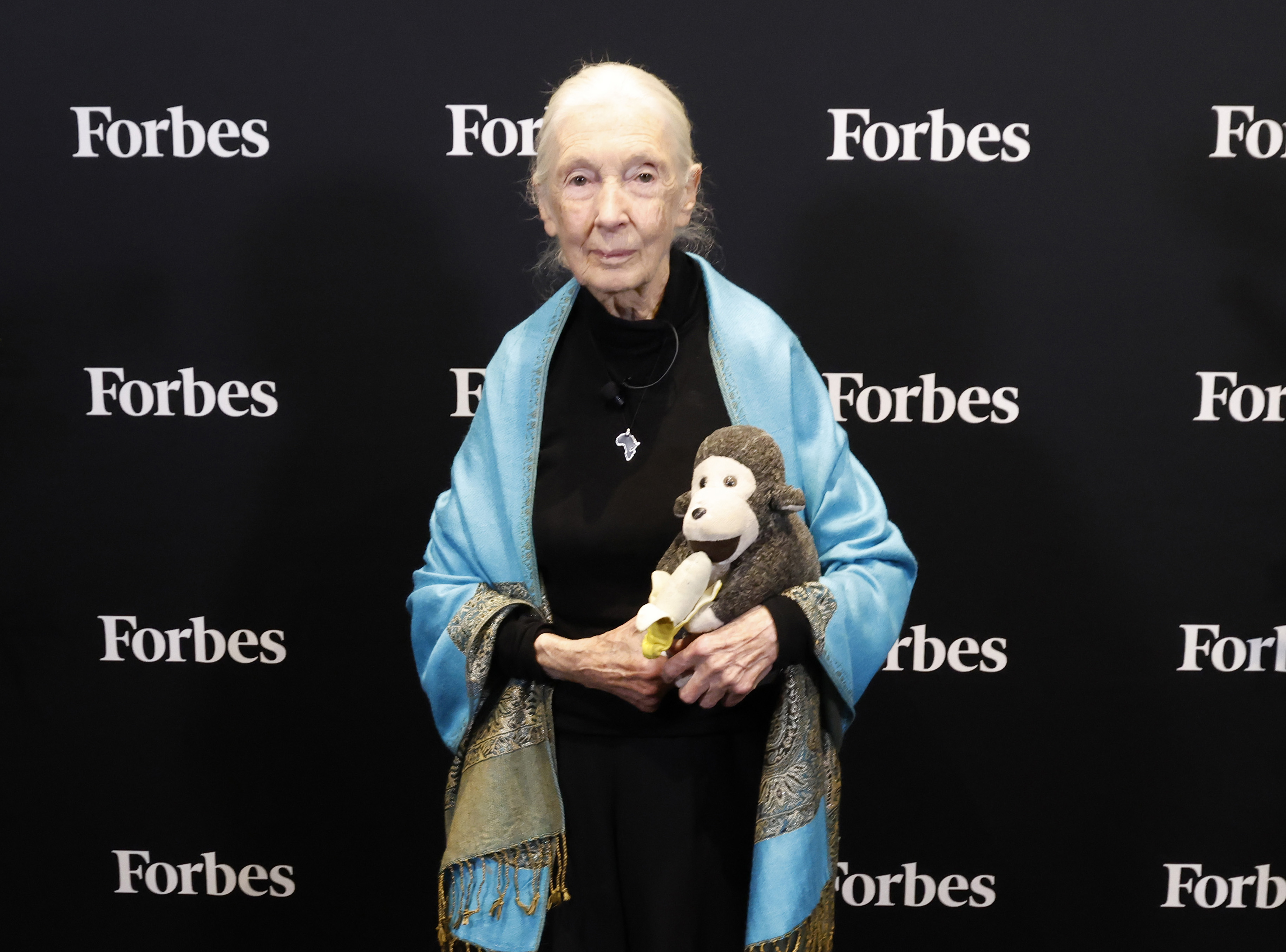 Jane Goodall attends the Forbes Sustainability Summit on September 22, 2025 in New York City | Source: Getty Images