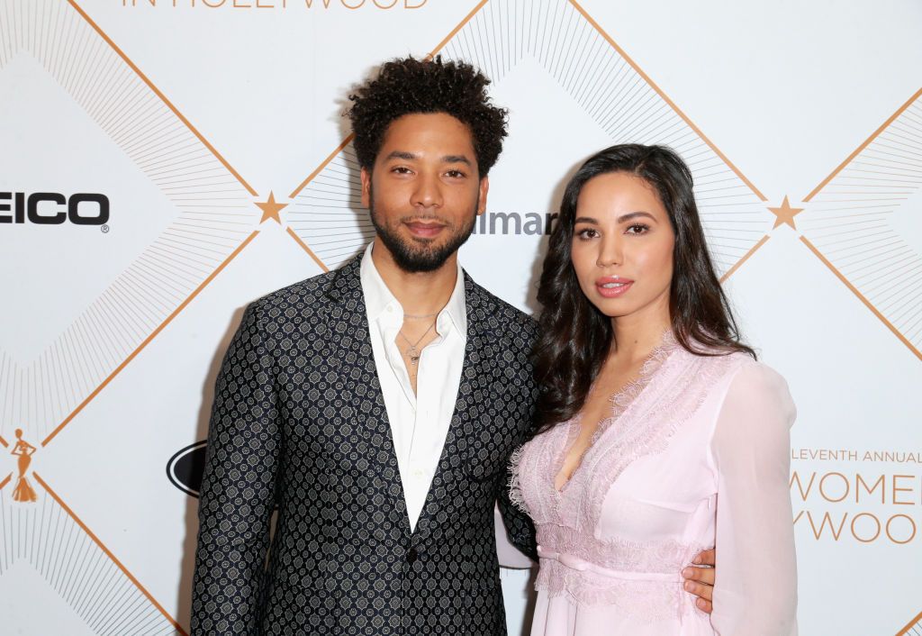 Jurnee Smollet-Bell and Jussie Smollett at the ESSENCE Eleventh Annual Black Women in Hollywood Event on March 1, 2018 at the Beverly Wilshire Hotel in Beverly Hills, California | Source: Getty Images 