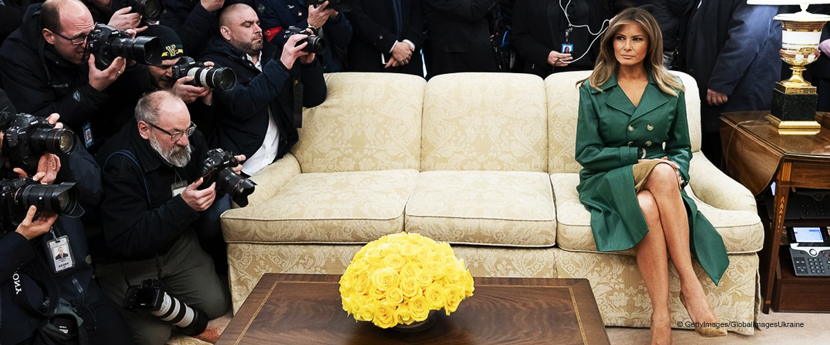 White House Posts Bizarre Photo of Melania Trump on Her Birthday