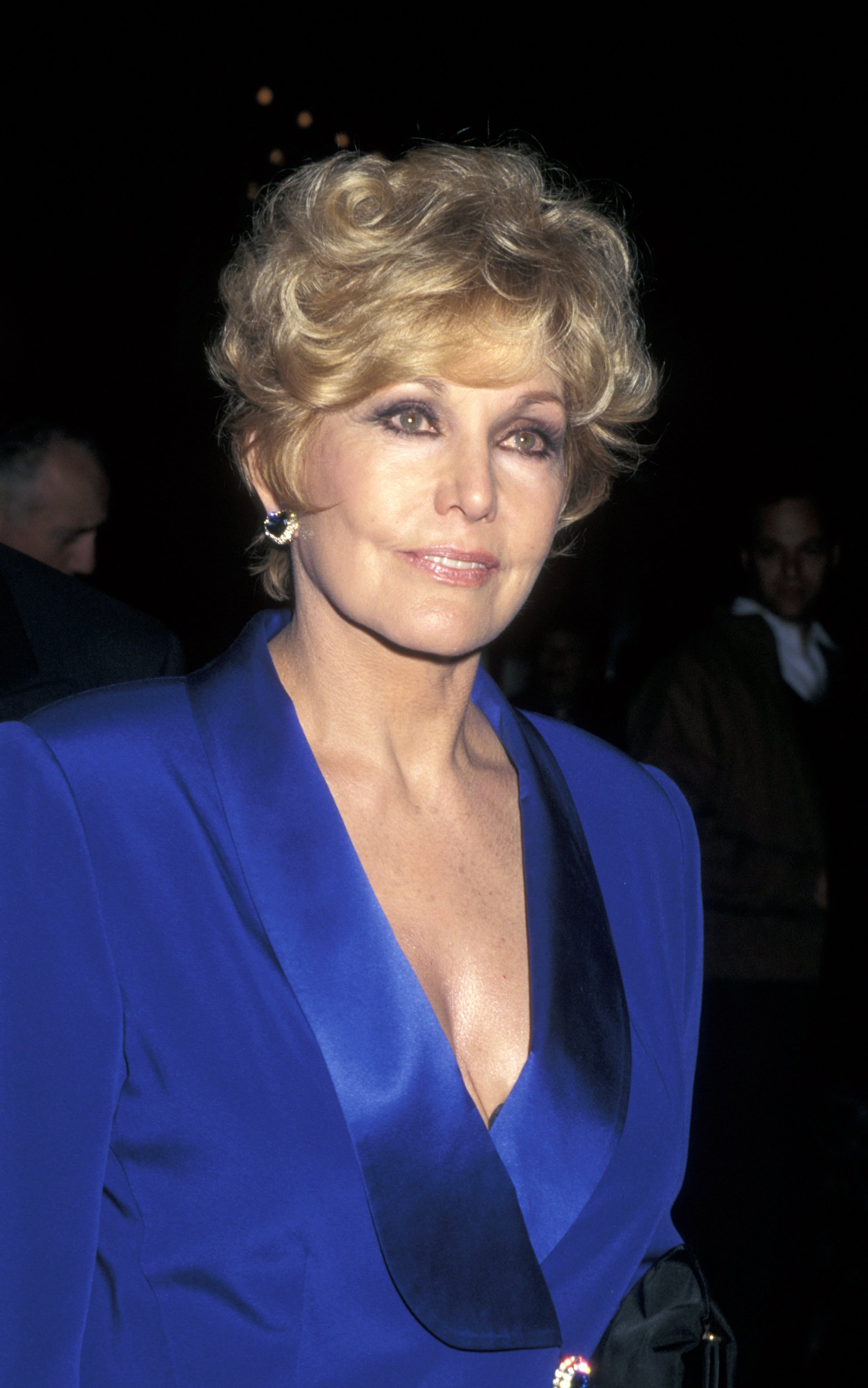Kim Novak during the premiere of "Vertigo" in New York, 1996. | Source: Getty Images