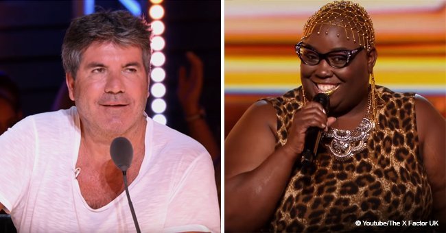  'X Factor' contestant gets Simon Cowell shimmying in his seat as she performs 'R-E-S-P-E-C-T'