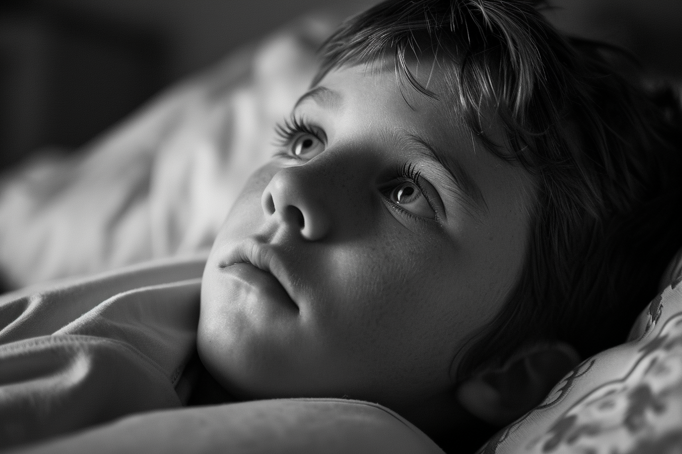 A little boy in his bed | Source: Midjourney