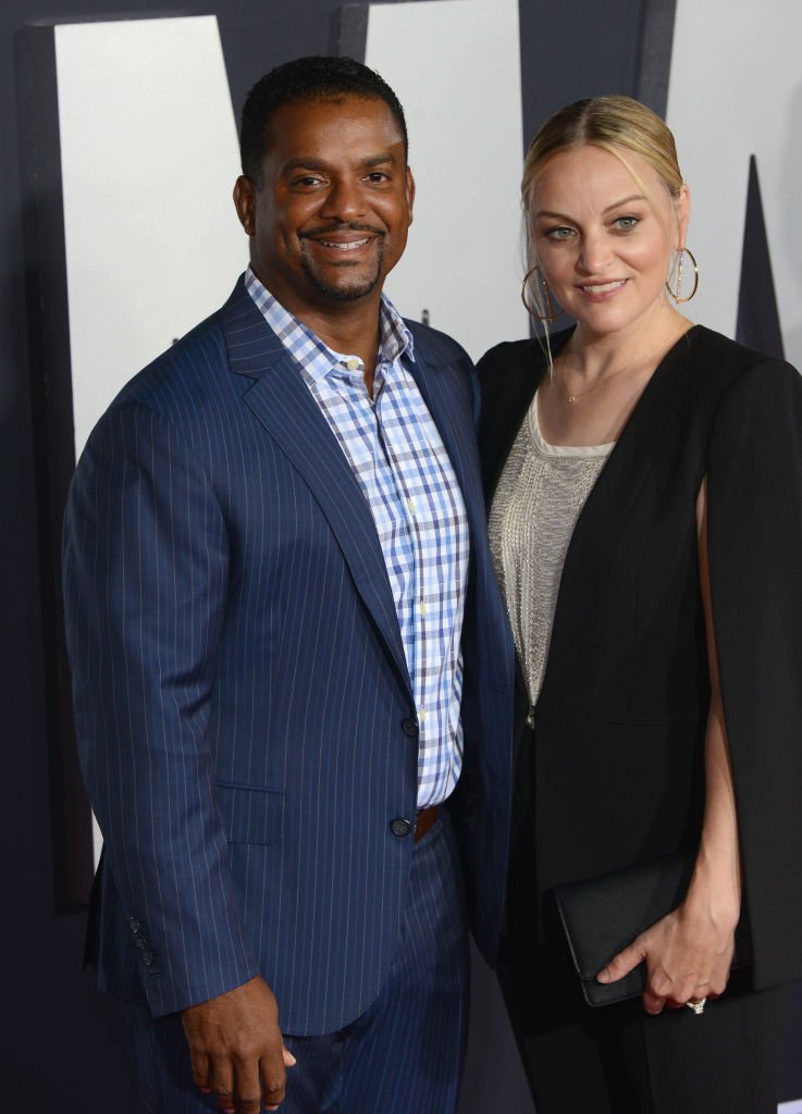 Alfonso Ribeiro and Angela Unkrich arrive for Paramount Pictures' Premiere Of "Gemini Man" held at TCL Chinese Theatre | Photo: Getty Images