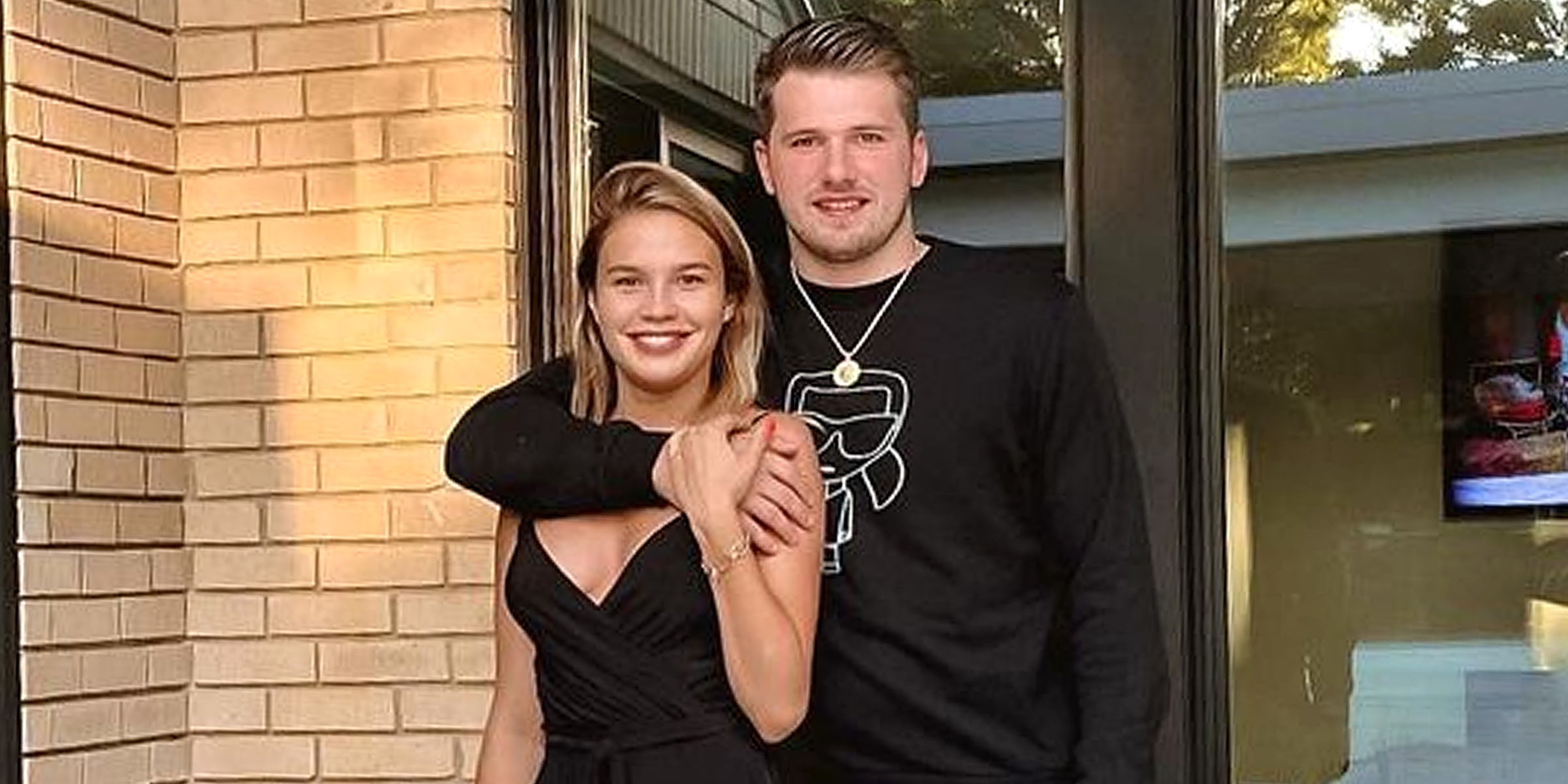 Anamaria Goltes and Luka Dončić | Source: Instagram/anamariagoltes