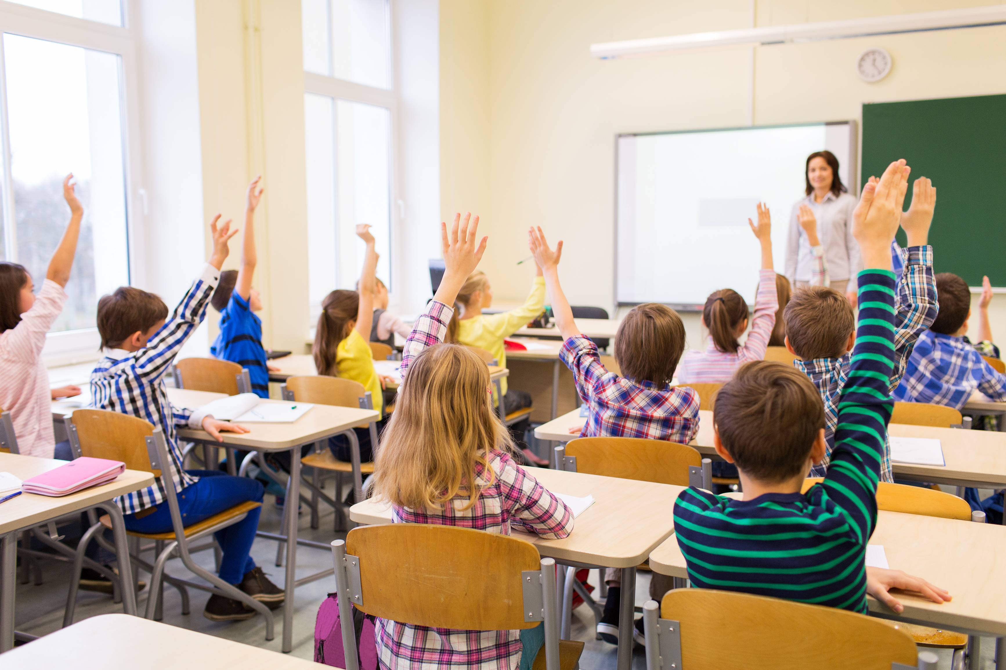 A classroom full of students | Source: Shutterstock