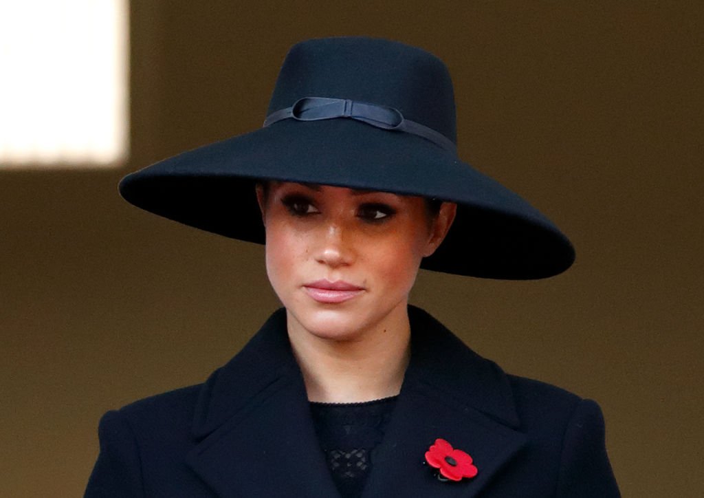 Meghan assiste à la cérémonie annuelle du souvenir au cénotaphe. | Photo: Getty Images