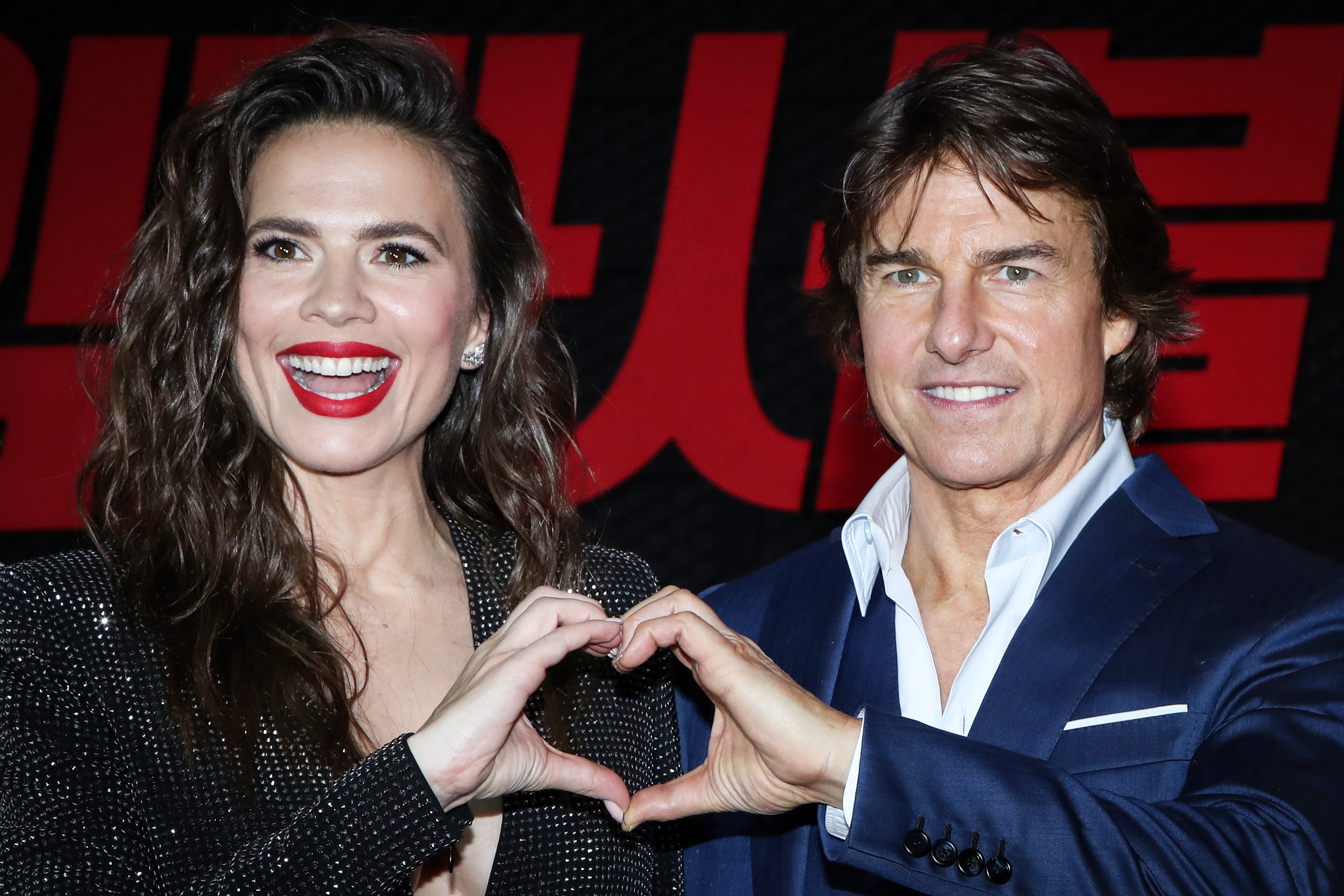 Tom Cruise and Hayley Atwell attend the "Mission: Impossible – Dead Reckoning Part One" Korea Premiere at the Lotte World Mall on June 29, 2023, in Seoul, South Korea | Source: Getty Images