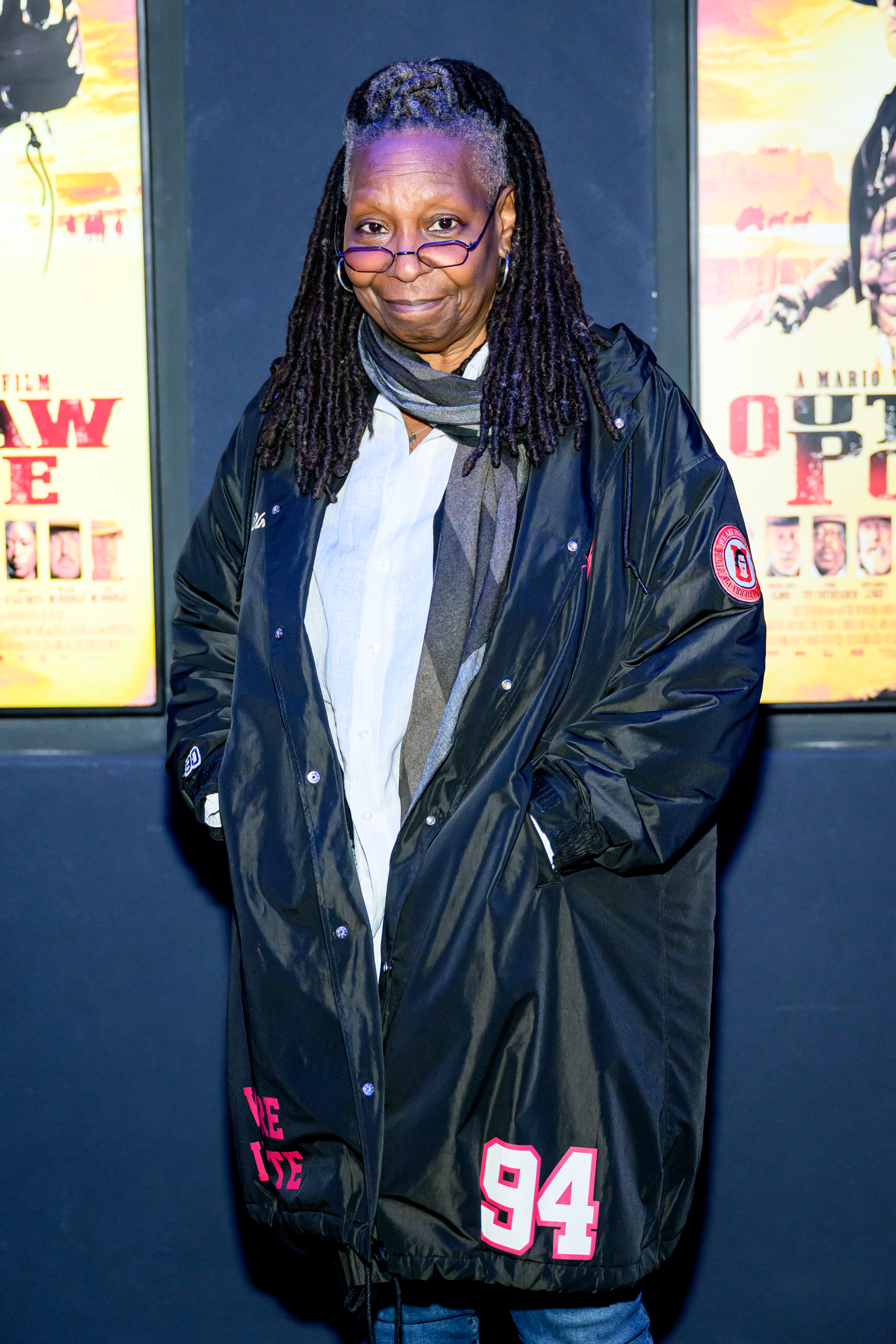 Whoopi Goldberg at the "Outlaw Posse" New York screening at Regal Union Square on February 29, 2024 in New York City | Source: Getty Images