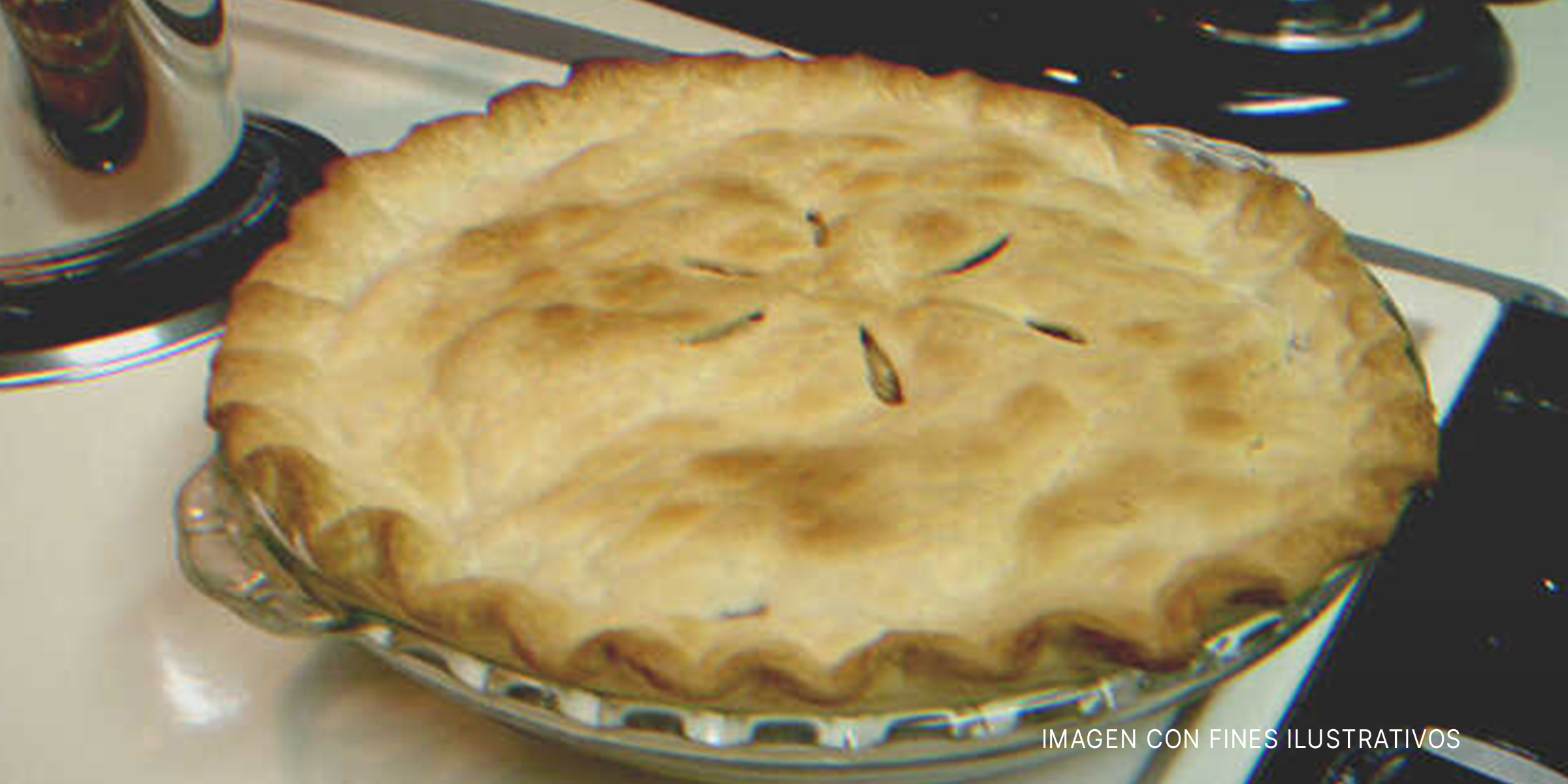 Una tarta sobre un mesón. | Foto: Flickr.com/Tim Patterson