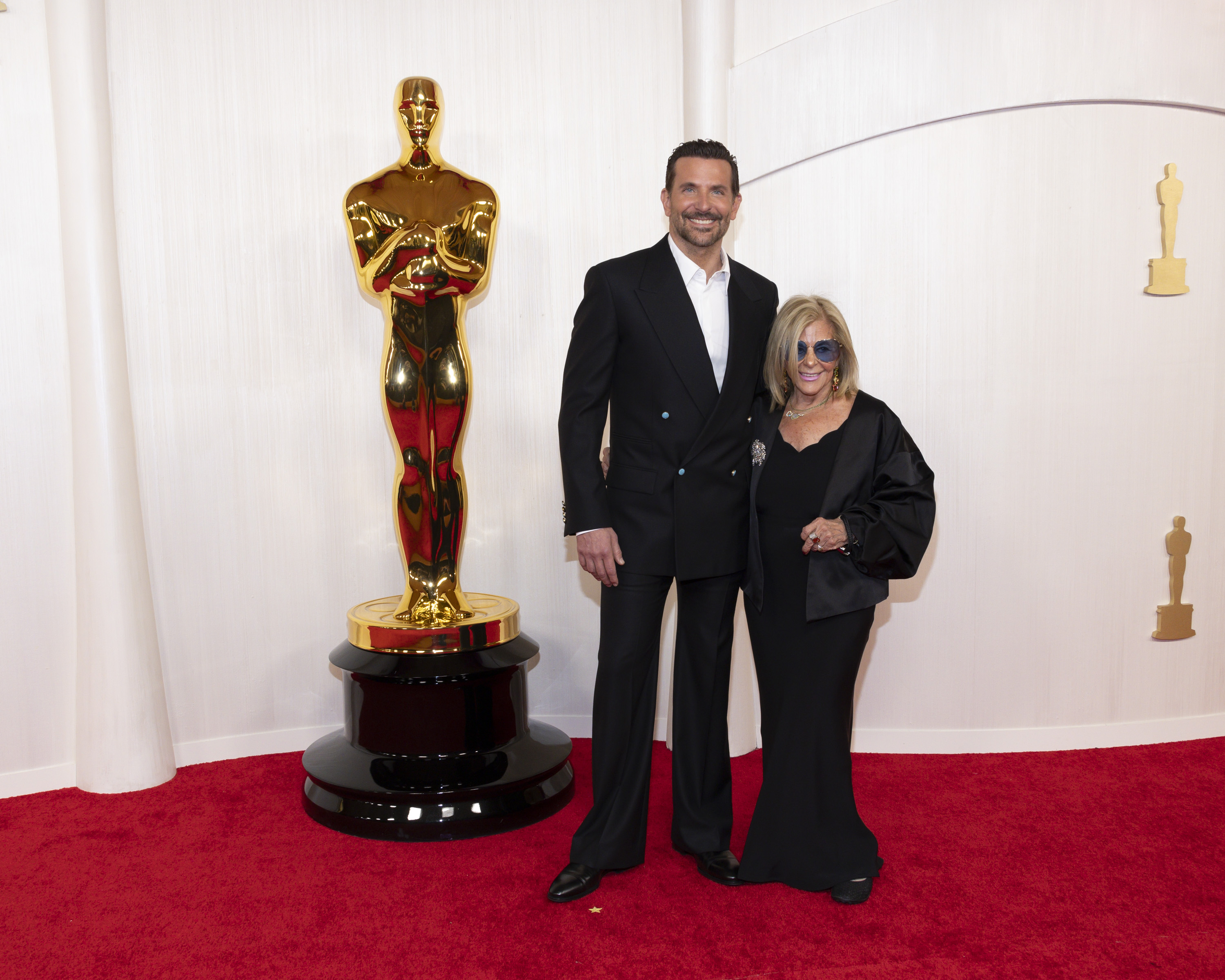 Bradley Cooper and Gloria Campano at the 96th Annual Oscar Awards | Source: Getty Images