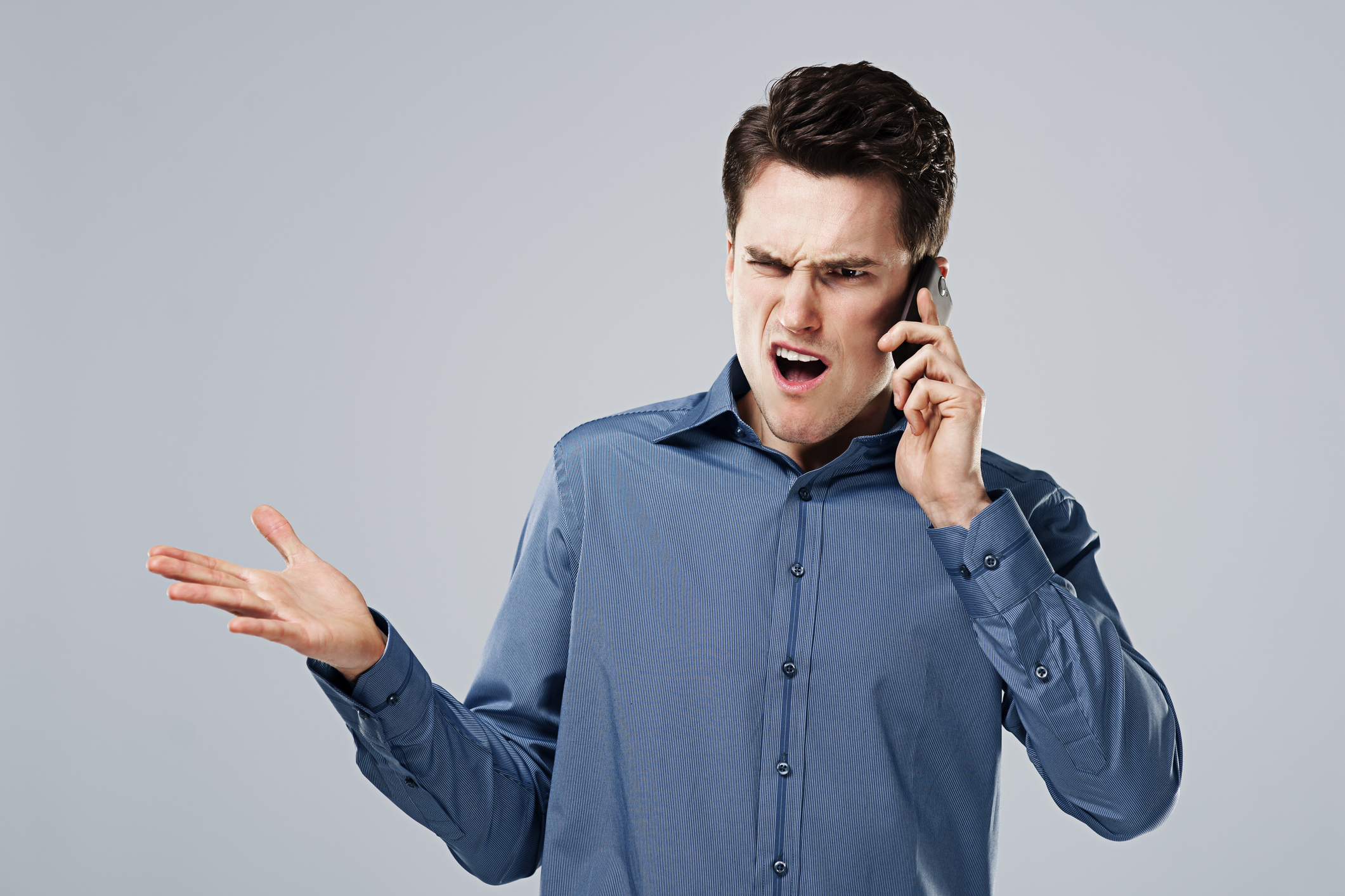 Man getting angry on the phone | Source: Getty Images