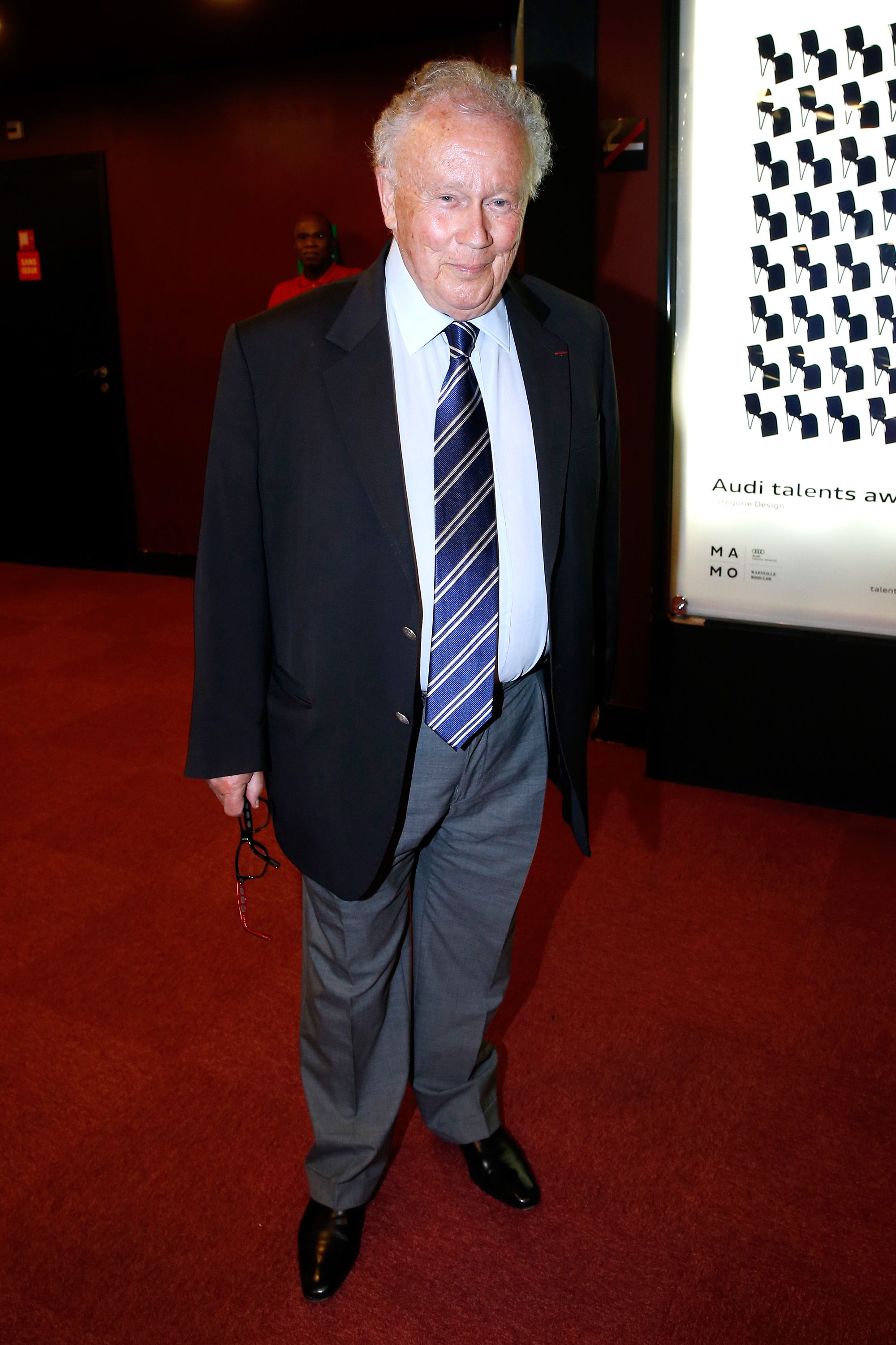 Philippe Bouvard à Olympie le 23 avril 2015 à Paris, France. | Photo : Getty Images