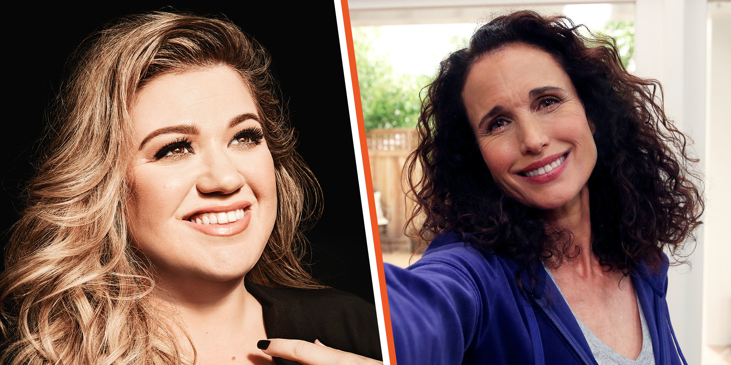 Kelly Clarkson | Andie MacDowell | Source: Getty Images