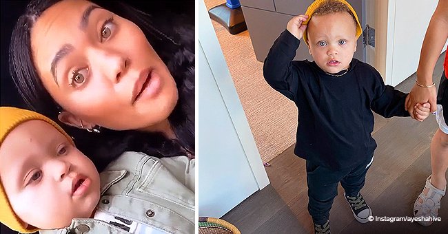 Steph & Ayesha Curry's Son Canon Adorably Repeats What Mom Says in Cute ...