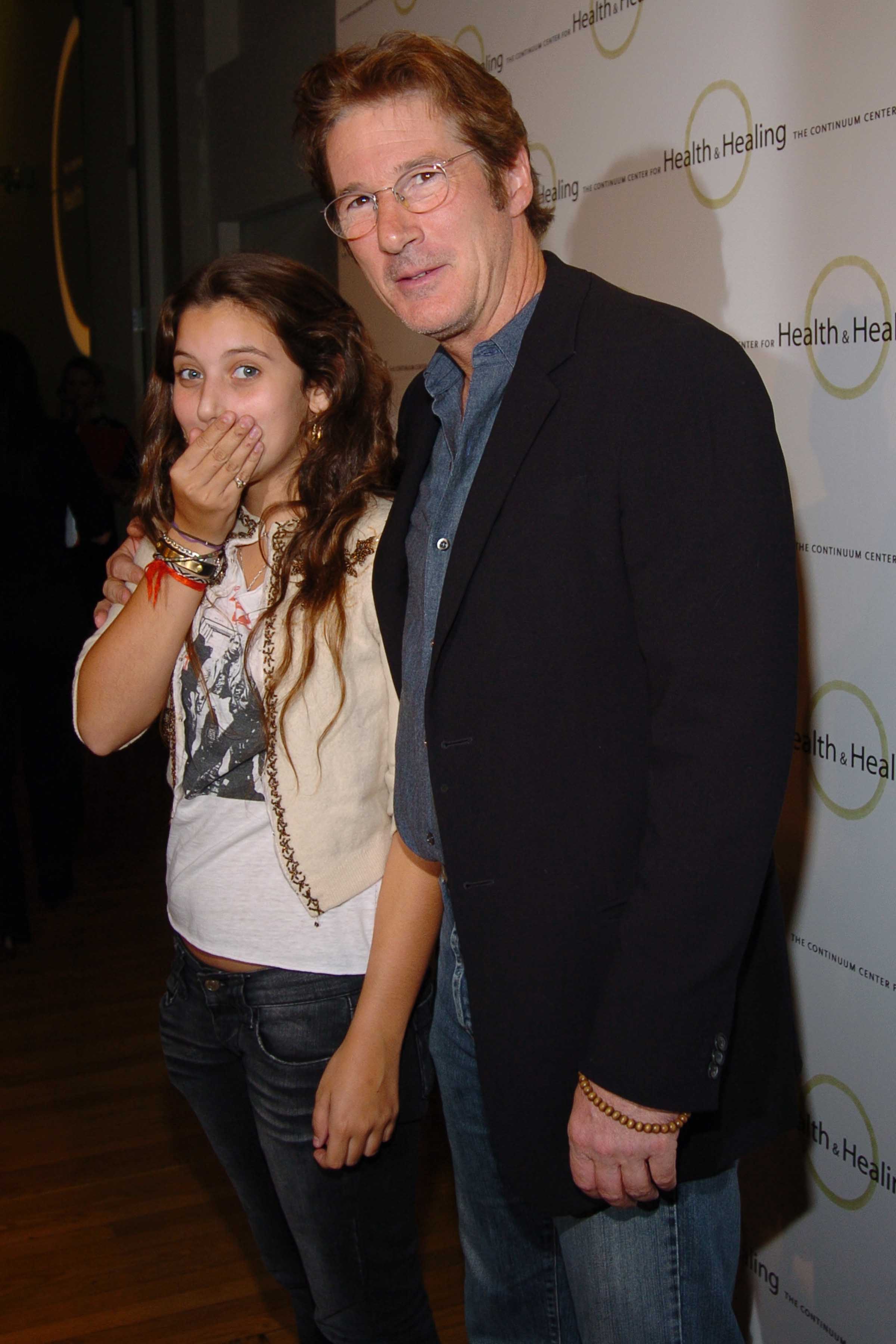 On September 27, 2005, Richard Gere was seen attending the 2005 Benefit for Continuum Center for Health and Healing with Hannah Dunne. | Source: Getty Images