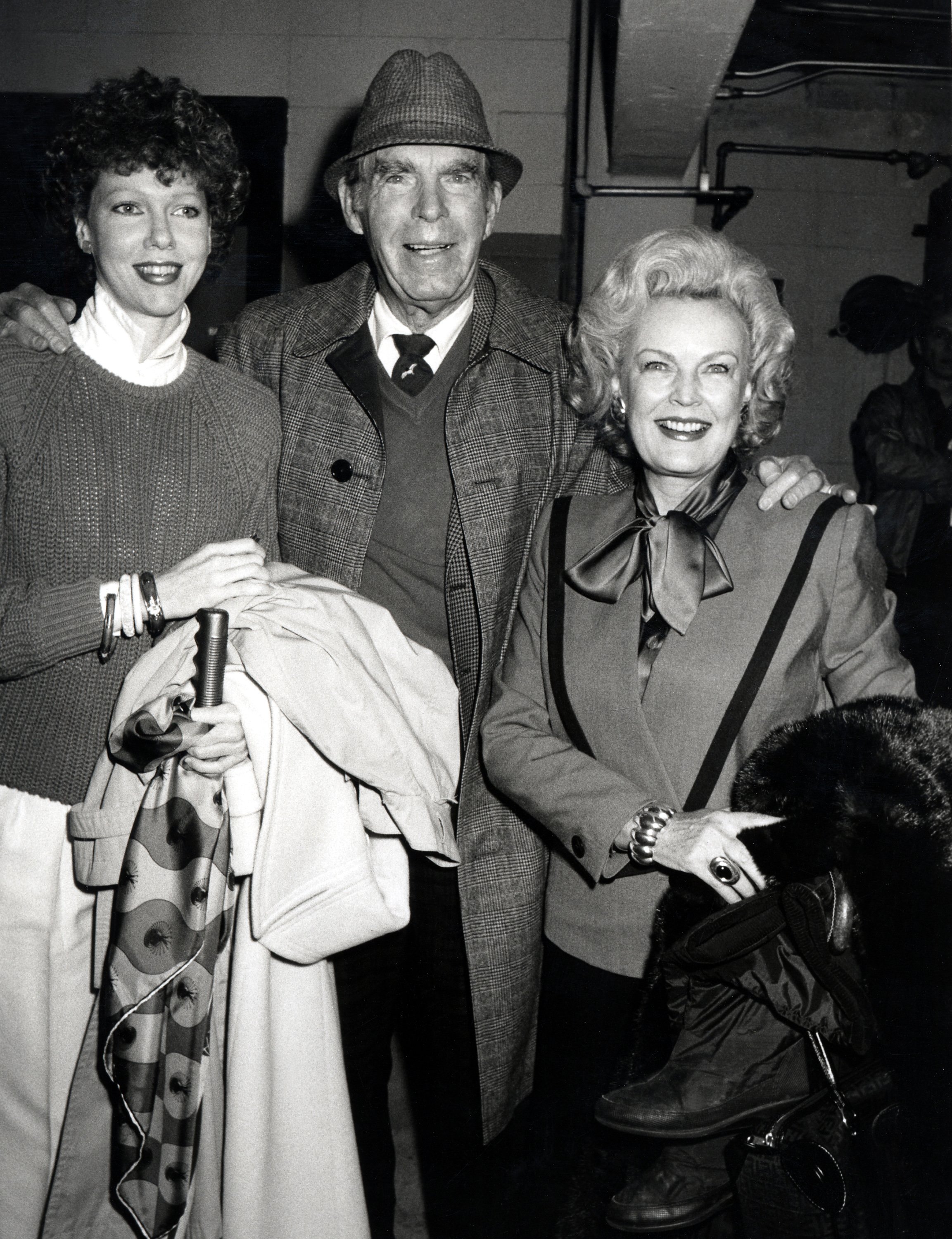 Fred MacMurray, June Haver, and their daughter during the 1986 St. Patricks Day Parade at Beverly Hills in Beverly Hills, California, United States. | Source: Getty Images