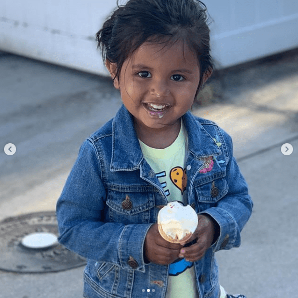 2-year-old Haley Joy. I Image: Instagram/ hodakotb