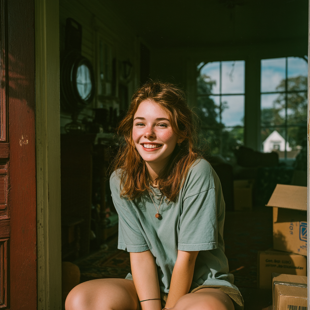 A happy girl | Source: Midjourney