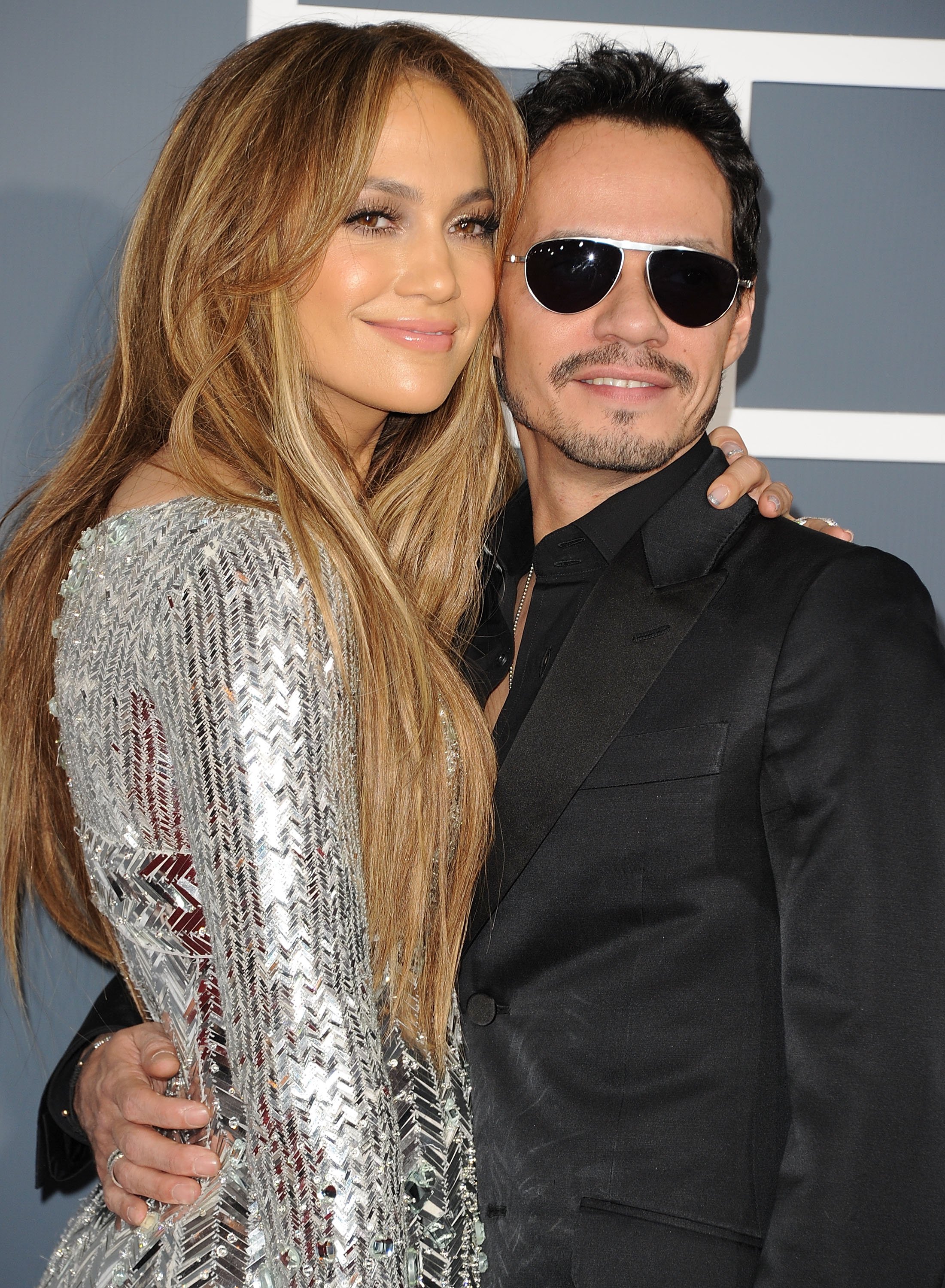  Jennifer Lopez and singer Marc Anthony arrive at The 53rd Annual GRAMMY Awards held at Staples Center on February 13, 2011, in Los Angeles, California. | Source: Getty Images.