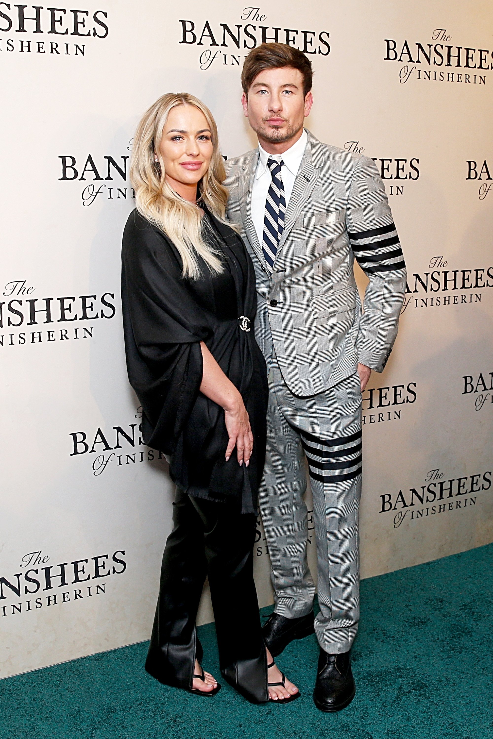 Barry Keoghan and Alyson Sandro at the screening of "The Banshees Of Inisherin" on October 10, 2022, in New York | Source: Getty Images