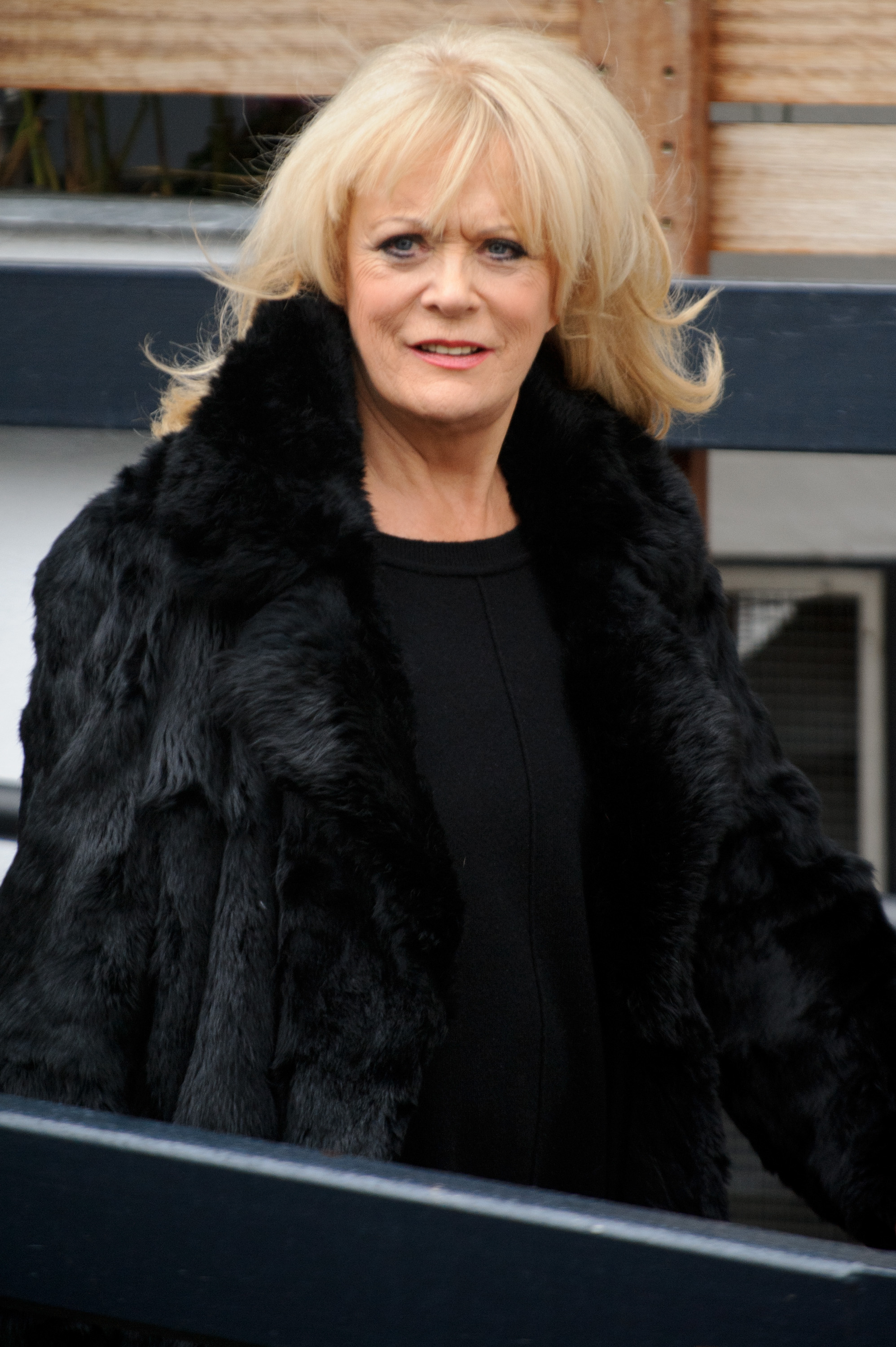 Sherrie Hewson sighted in London on 20 January 2012 in London, England. | Source: Getty Images
