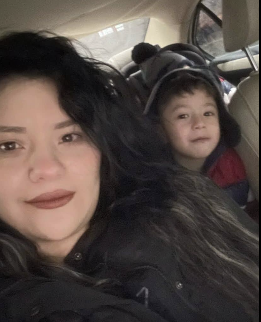 A picture of Andrea Banuelos-Salazar with her little son, dated August 12, 2025 | Source: Facebook/BrissArletteRamirez
