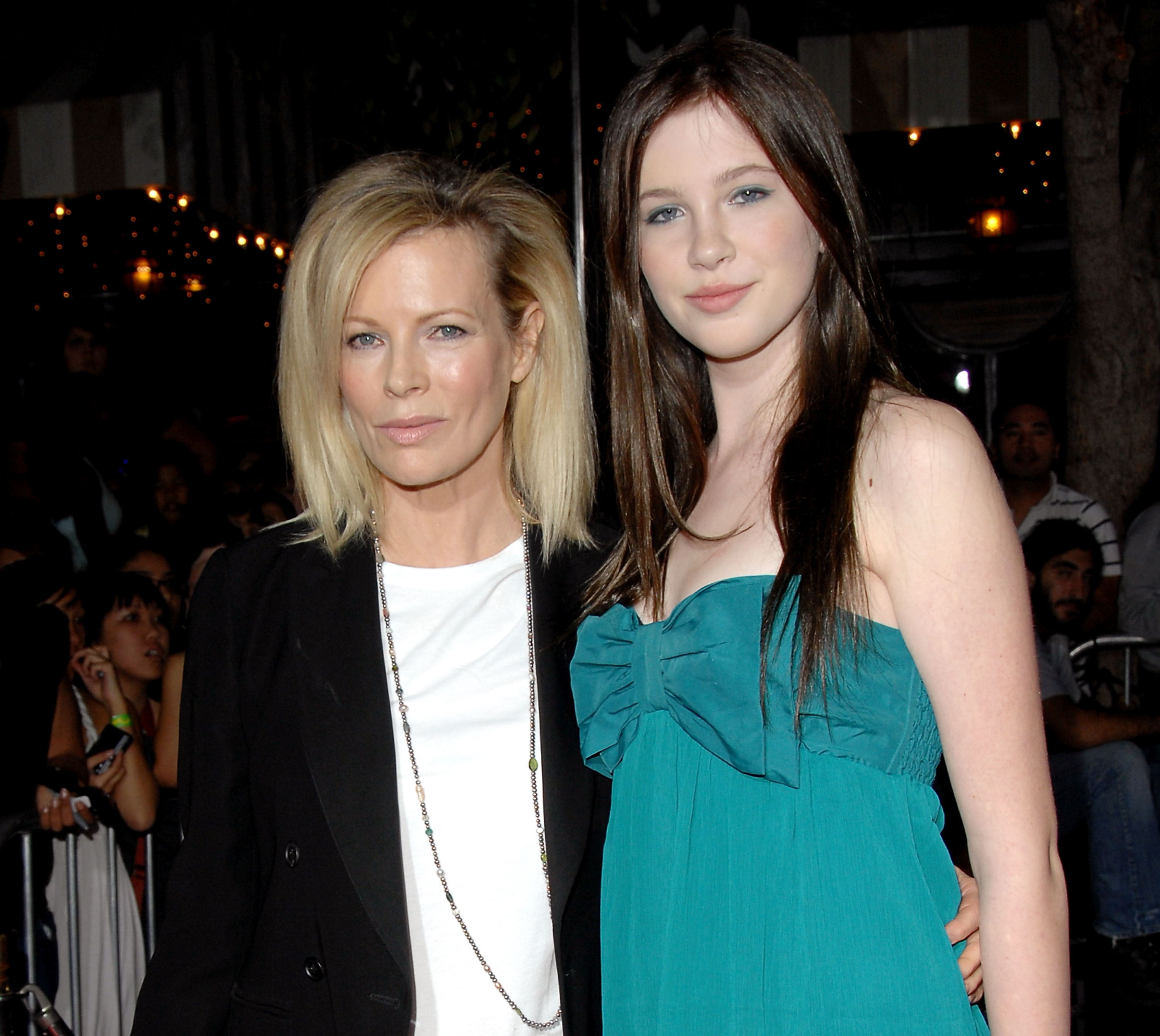 Kim Basinger and Ireland Baldwin at the Los Angeles premiere of "Twilight" on November 17, 2008, in Westwood, California | Source: Getty Images