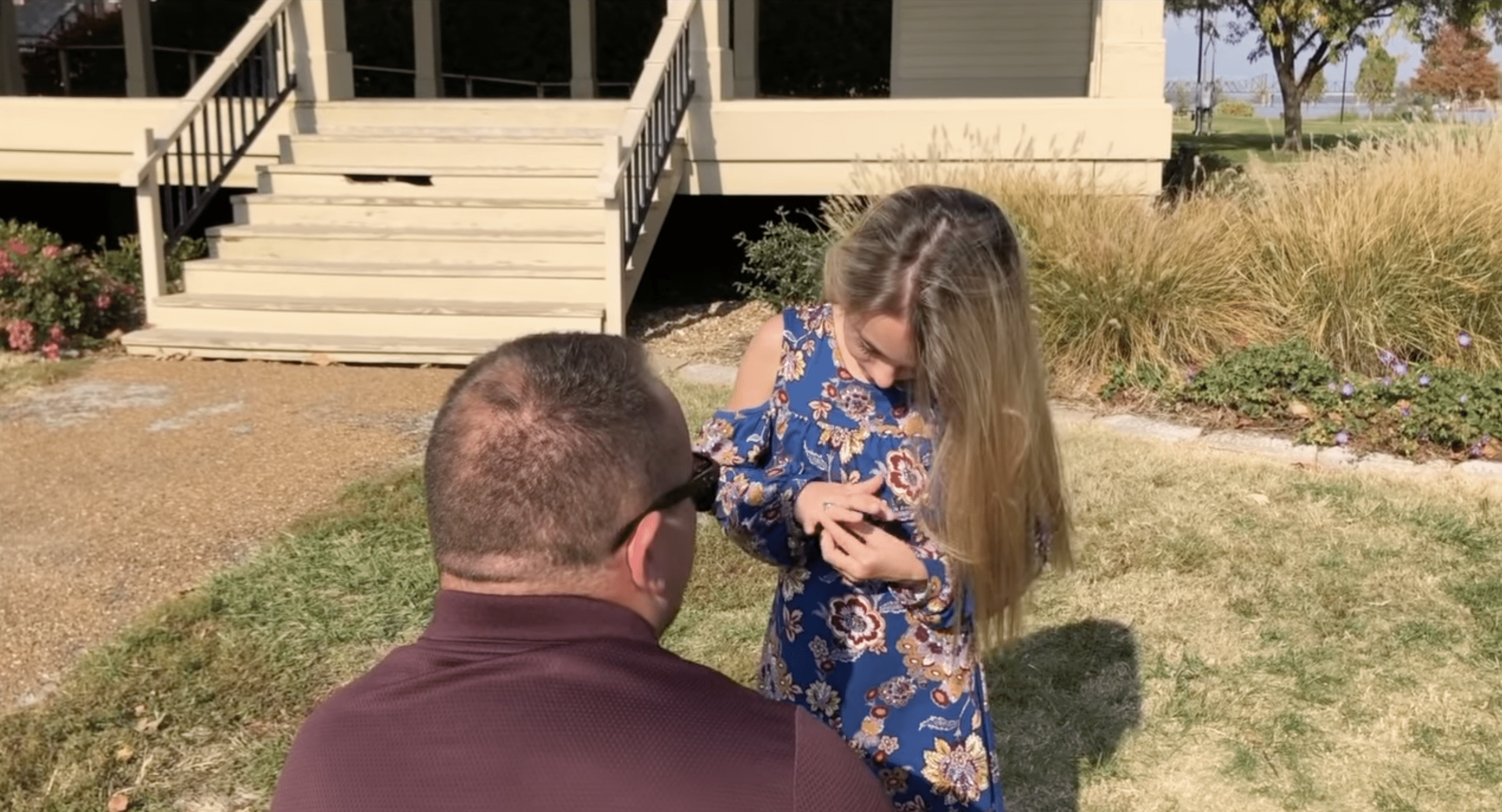 Tim Bobbitt gifted a special ring to Kylee after telling her she had been adopted officially. | Photo: youtube.com/Tim Bobbitt  