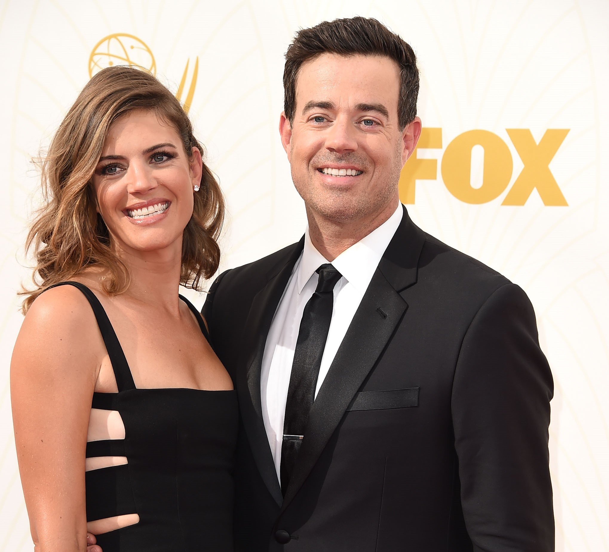  Siri Pinter and Carson Daly at the 67th Annual Primetime Emmy Awards in 2015 in Los Angeles, California. | Source: Getty Images