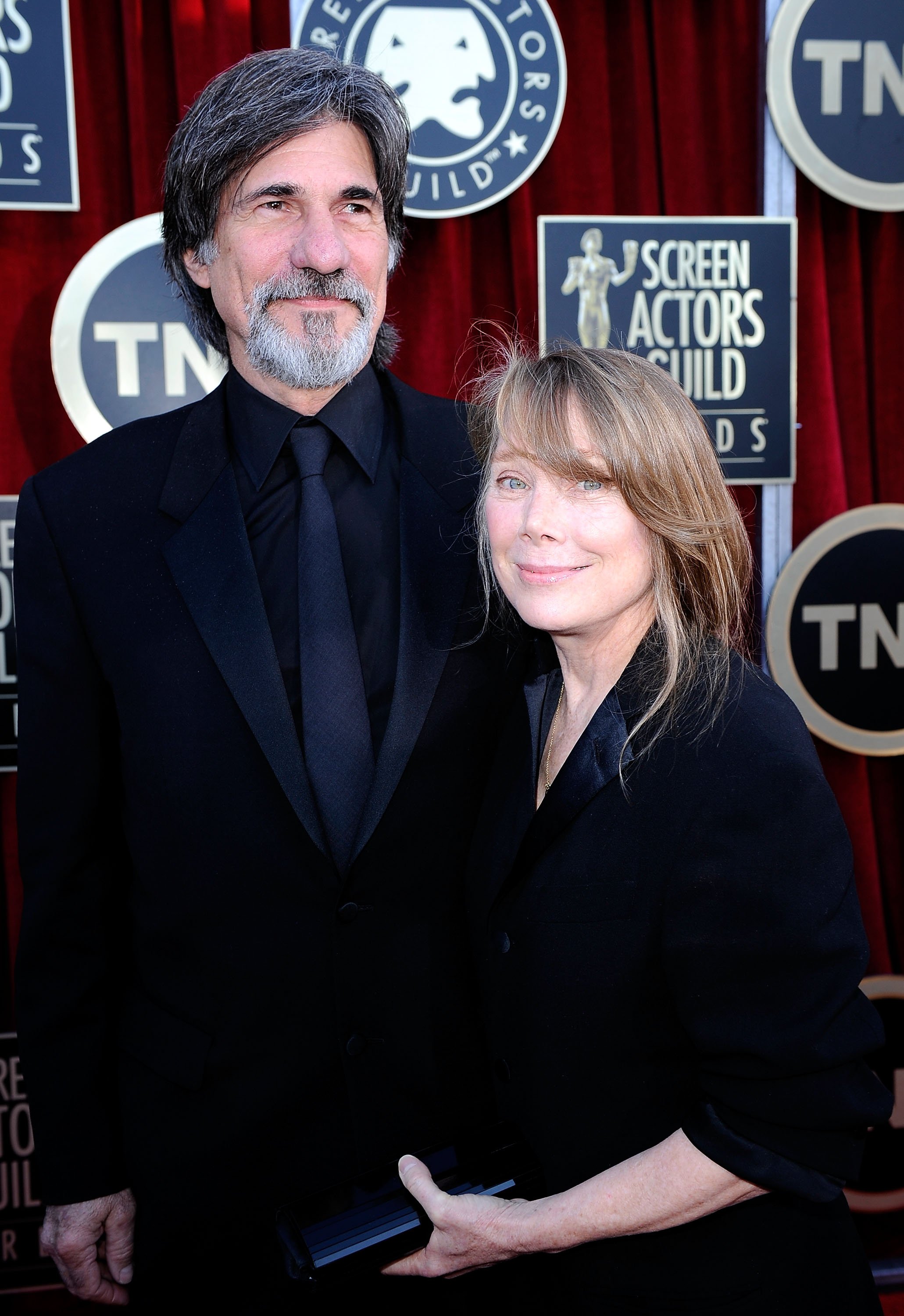 Sissy Spacek and Jack Fisk arrive at the 18th Annual Screen Actors Guild Awards at The Shrine Auditorium on January 29, 2012, in Los Angeles, California. | Source: Getty Images.