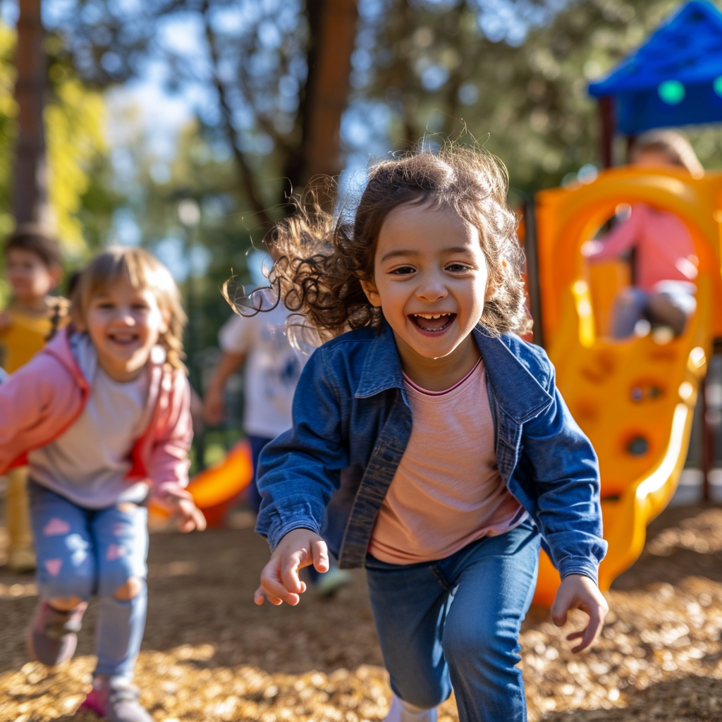 Children playing | Source: Midjourney