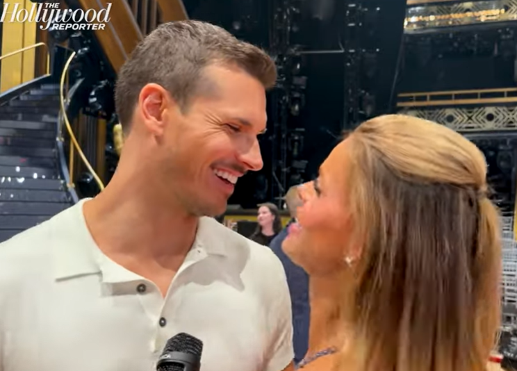 Gleb Savchenko and Brooks Nader, dated September 25, 2024 | Source: YouTube/hollywoodreporter