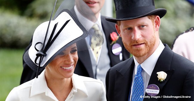 The simple reason why Meghan Markle's name badge wasn't seen on her at Ascot