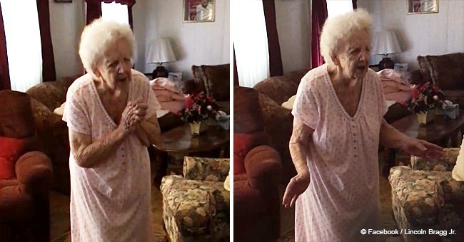 Video of 90-year-old woman singing gospel song goes viral