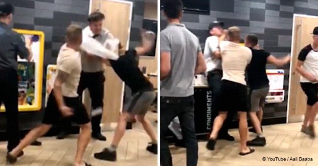 Mother of teens filmed attacking a McDonald's manager breaks silence regarding incident