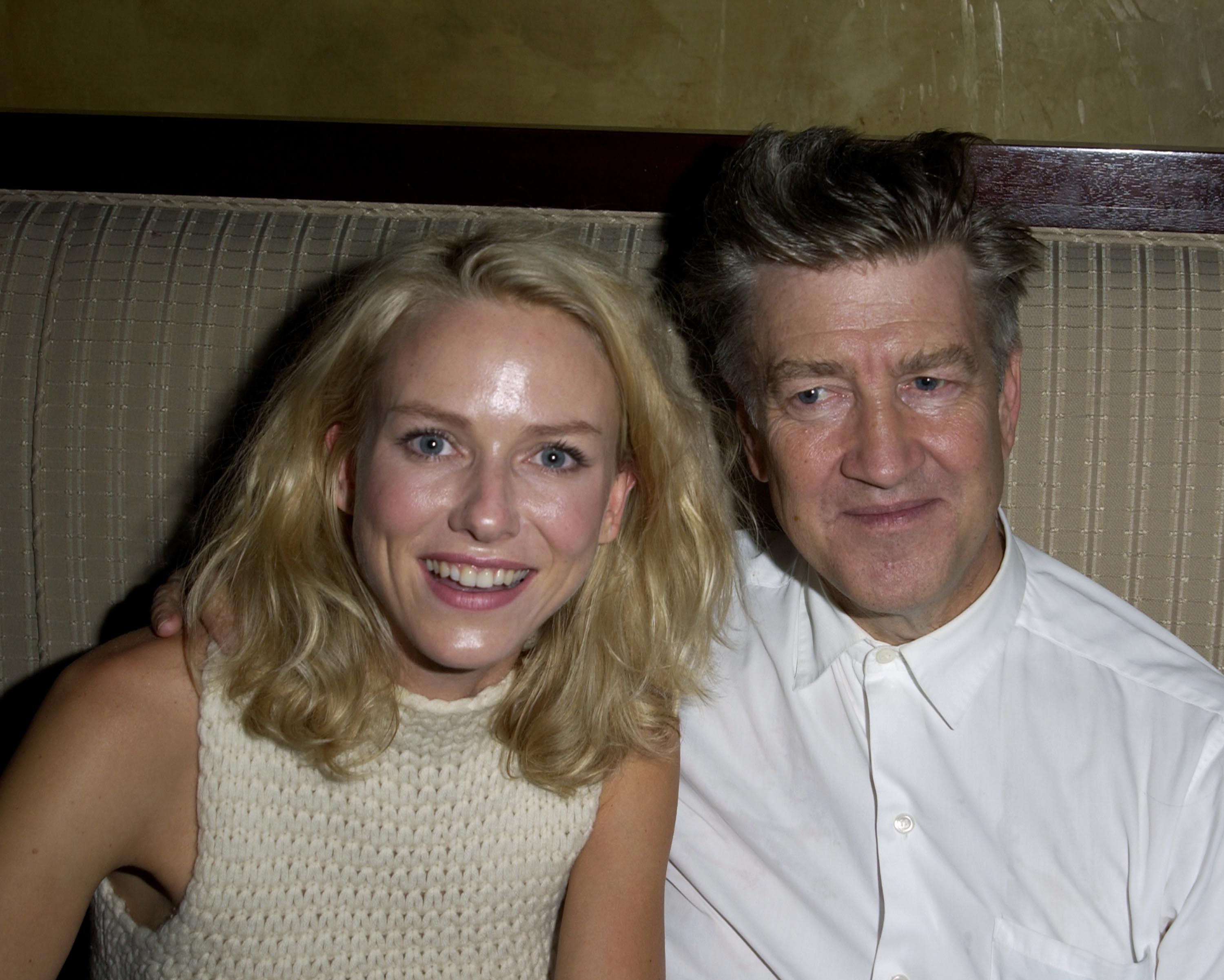 Naomi Watts and David Lynch attend the Toronto Premiere Magazine Party on September 9, 2001 | Source: Getty Images