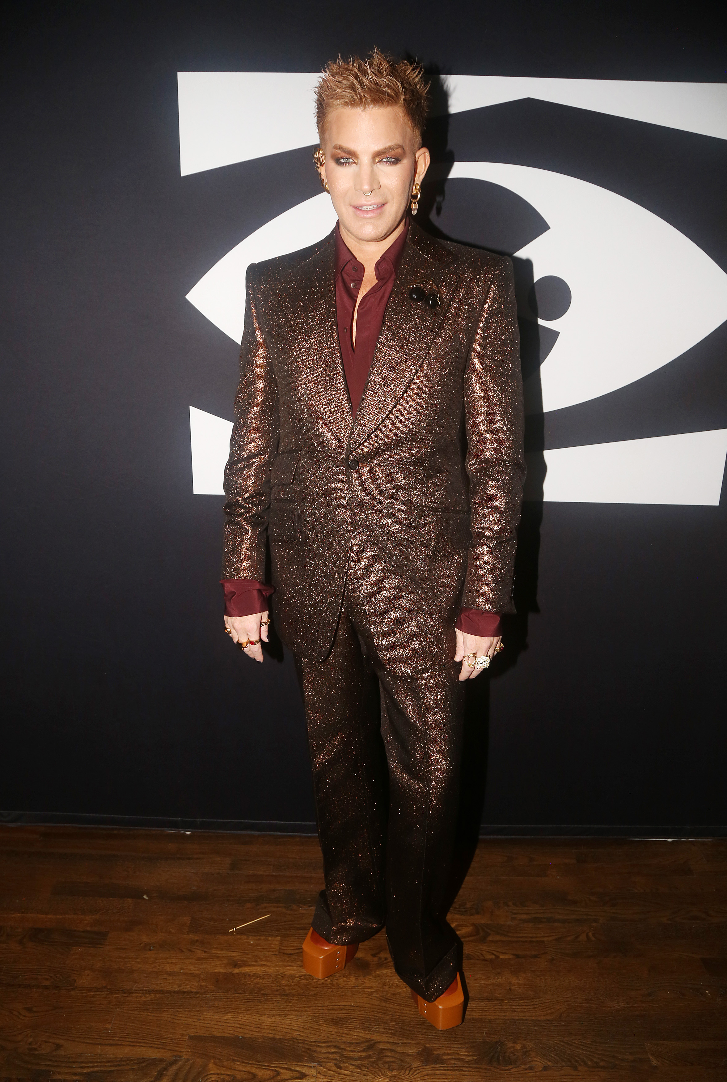 Adam Lambert at the after party celebrating him and Auli'i Cravalho joining the cast of "Cabaret" in New York City on September 26, 2024 | Source: Getty Images