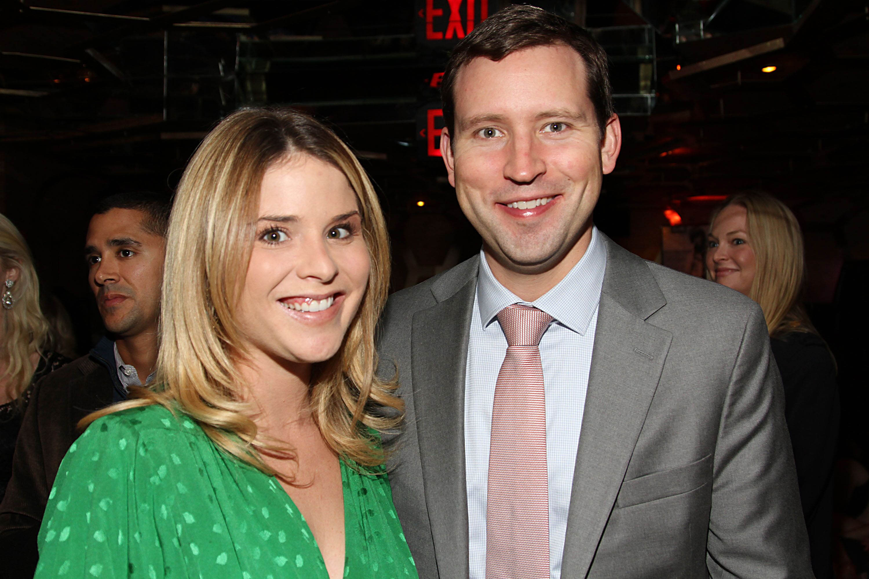 enna Bush Hager and husband Henry Chase Hager at the Georgia Campaign for Adolescent Pregnancy Prevention at Darby Downstairs on October 11, 2012 in New York City. | Photo: Getty Images