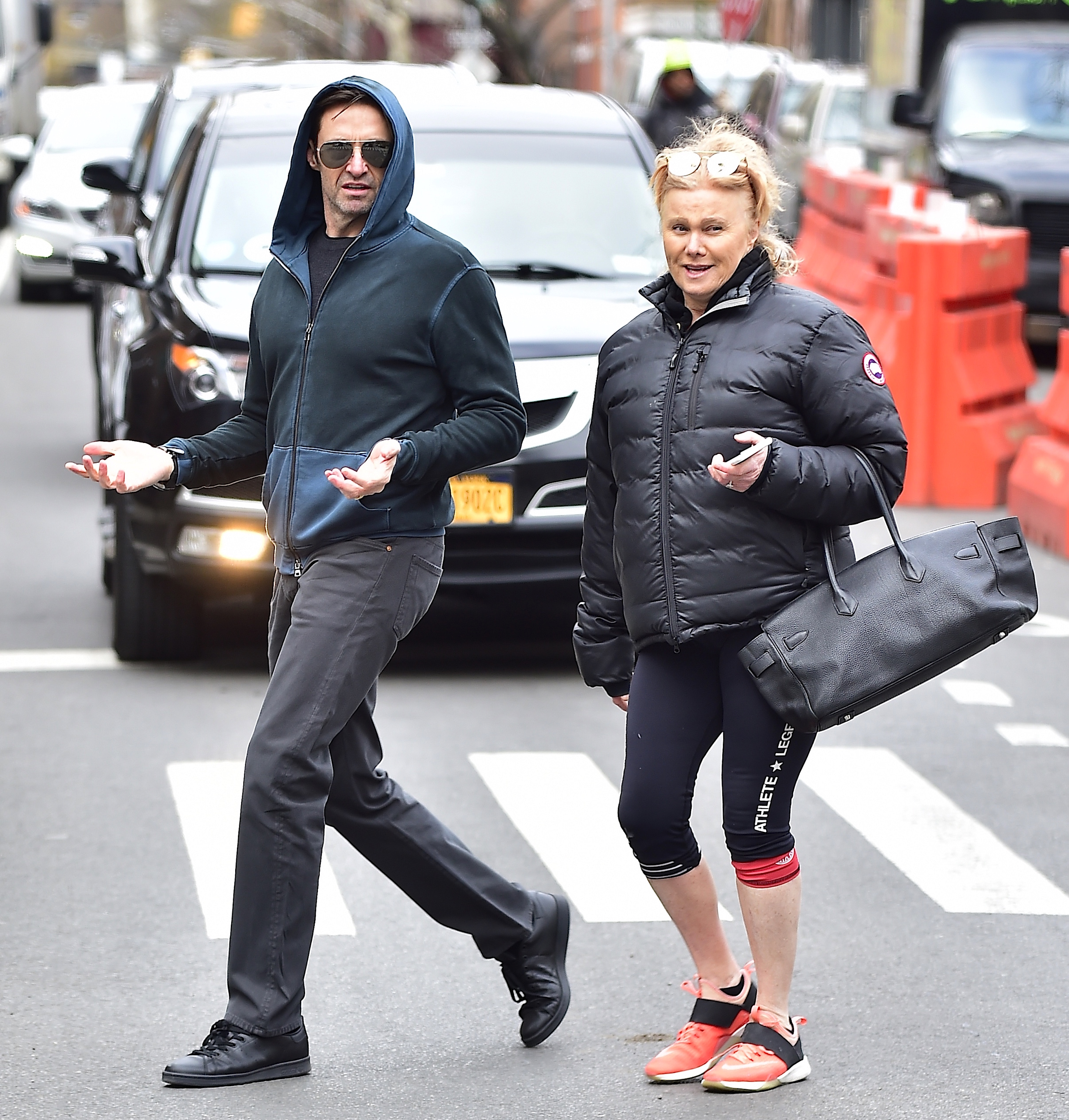 Hugh Jackman and wife Deborra-Lee Furness in Australia in 2015 | Source: Getty images