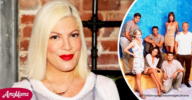 Tori Spelling accidentally let out some big news: revealed that 'Beverly Hills' is coming back