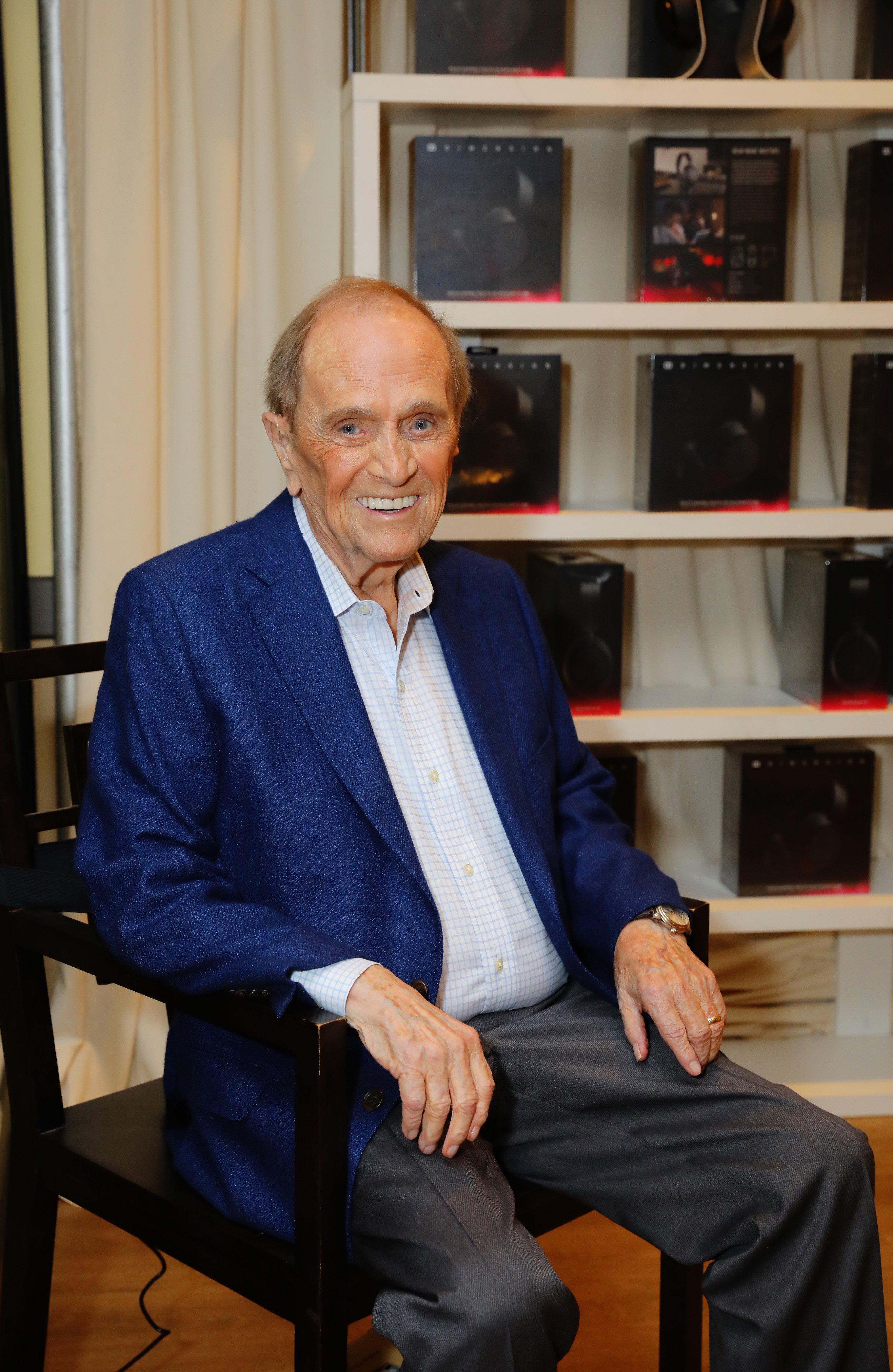 Bob Newhart at Backstage Creations Giving Suite At The Emmy Awards on September 22, 2019, in Los Angeles, California | Source: Getty Images