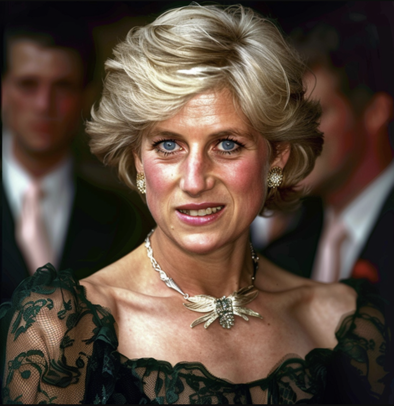 AI image of Princess Diana in old age | Source: Midjourney