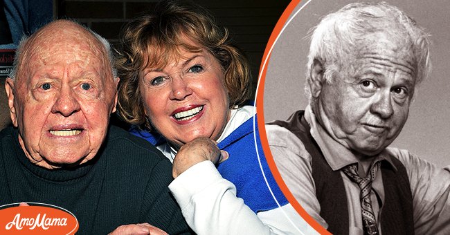 Jan Rooney and Mickey Rooney attends the Chiller Theatre Expo at the Hilton Parsippany on October 31, 2009 [left], Mickey Rooney as Oliver Nugent, 1982  [right] | Photo: Getty Images