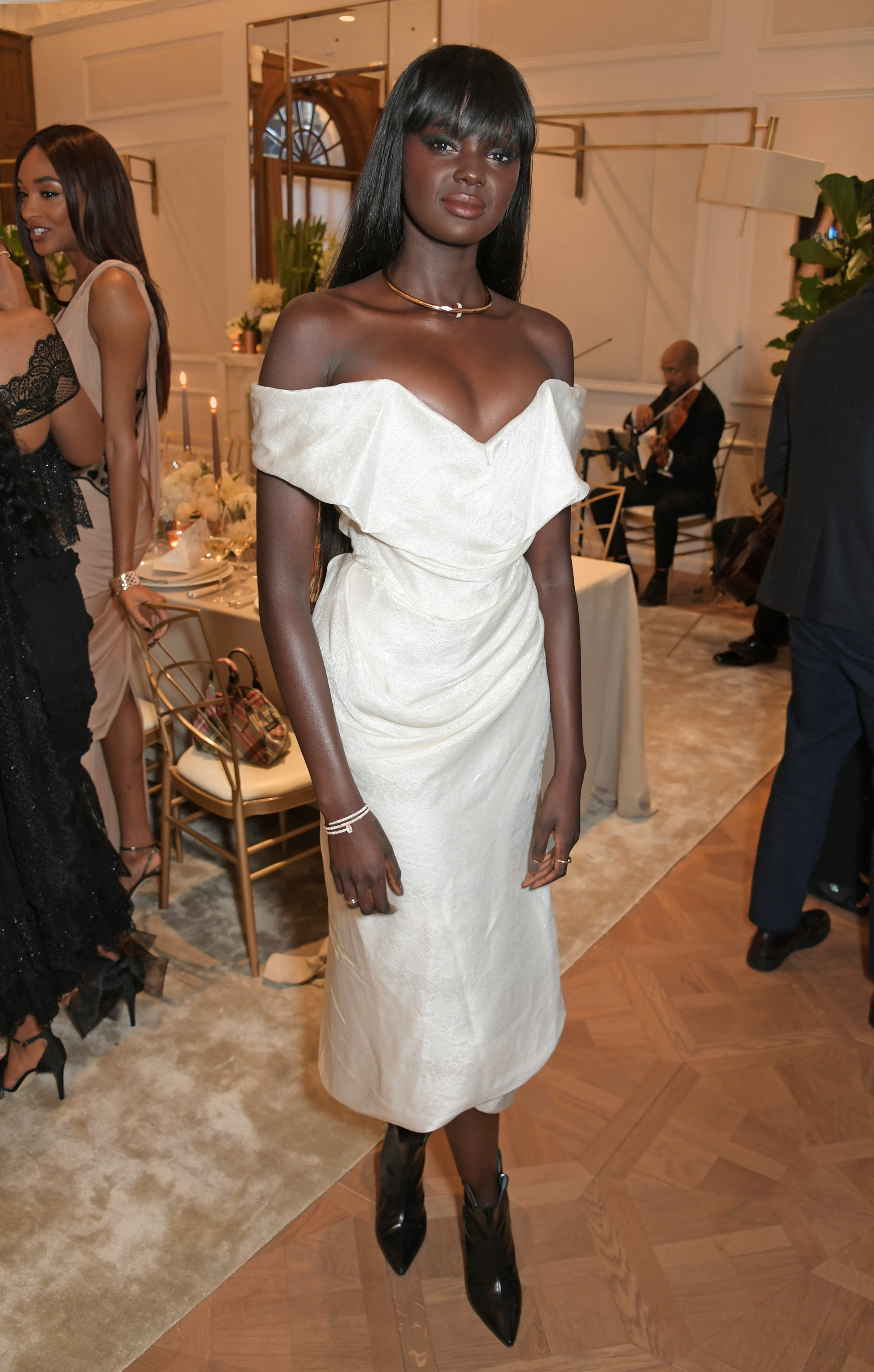 Duckie Thot at the Cartier and British Vogue Darlings Dinner on June 5, 2019, in London, England | Source: Getty Images