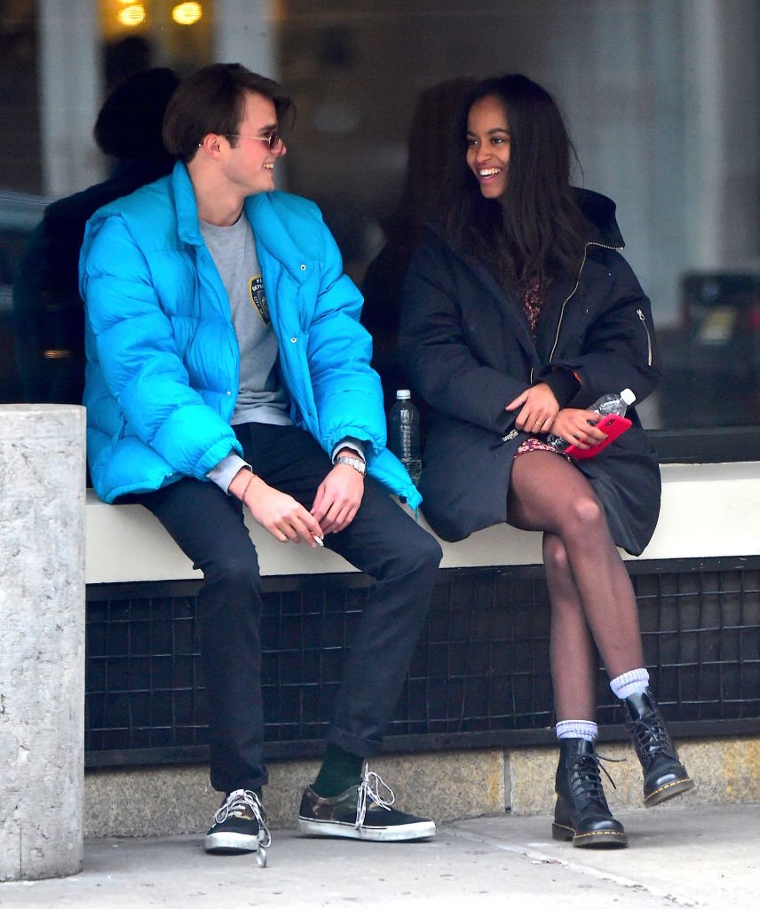 Rory Farquharson,Malia Obama are seen on January 20, 2018 in New York City | Photo: Getty Images