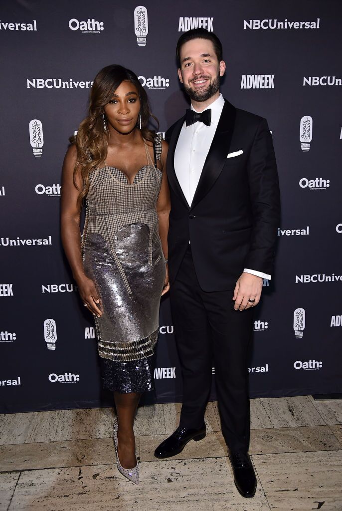 Serena Williams and Alexis Ohanian attend the 2018 Brand Genius Awards at Cipriani 25 Broadway | Getty Images