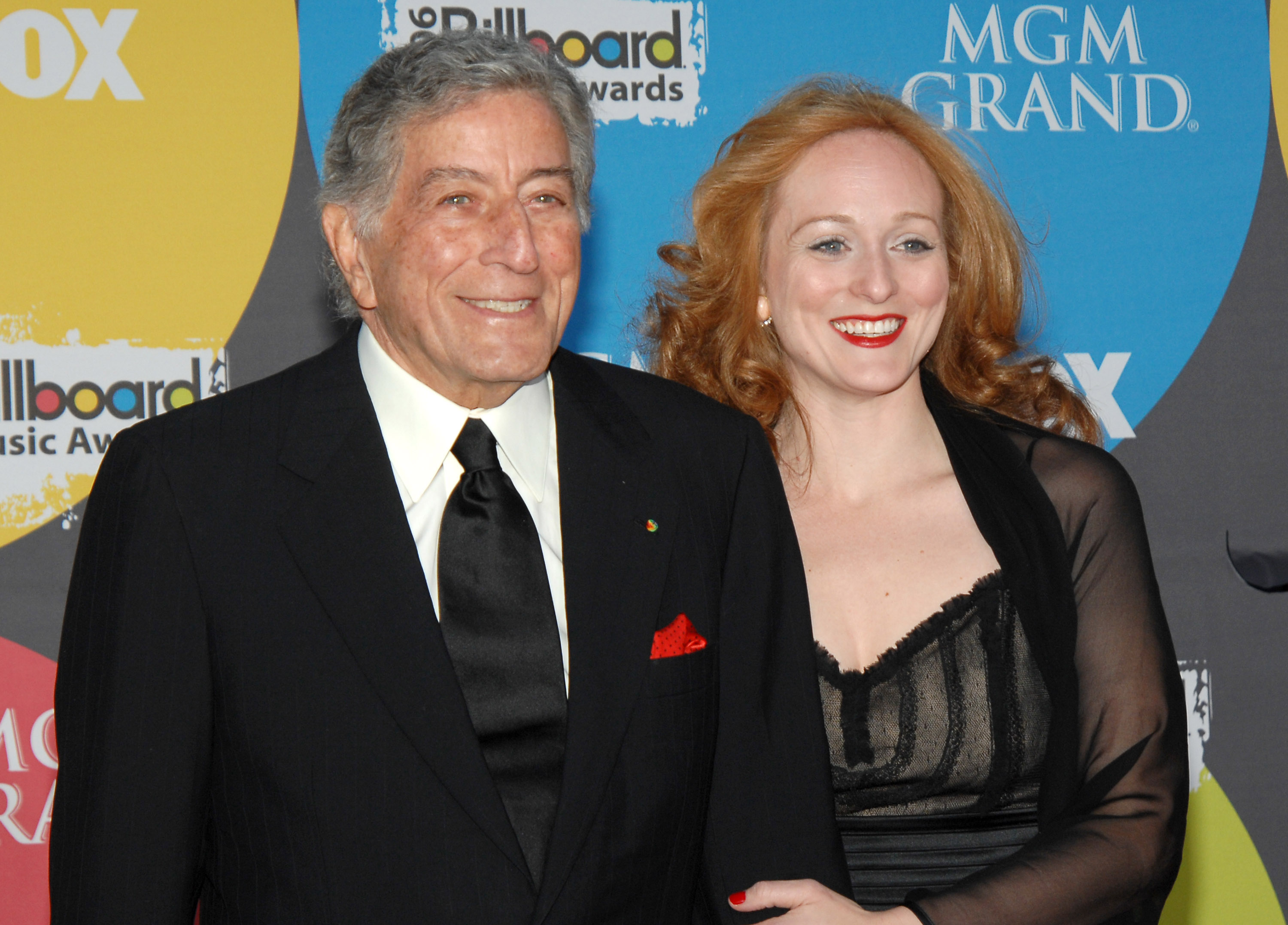 Tony and Antonia Bennett at the 2006 Billboard Music Awards in Las Vegas, Nevada. | Source: Getty Images