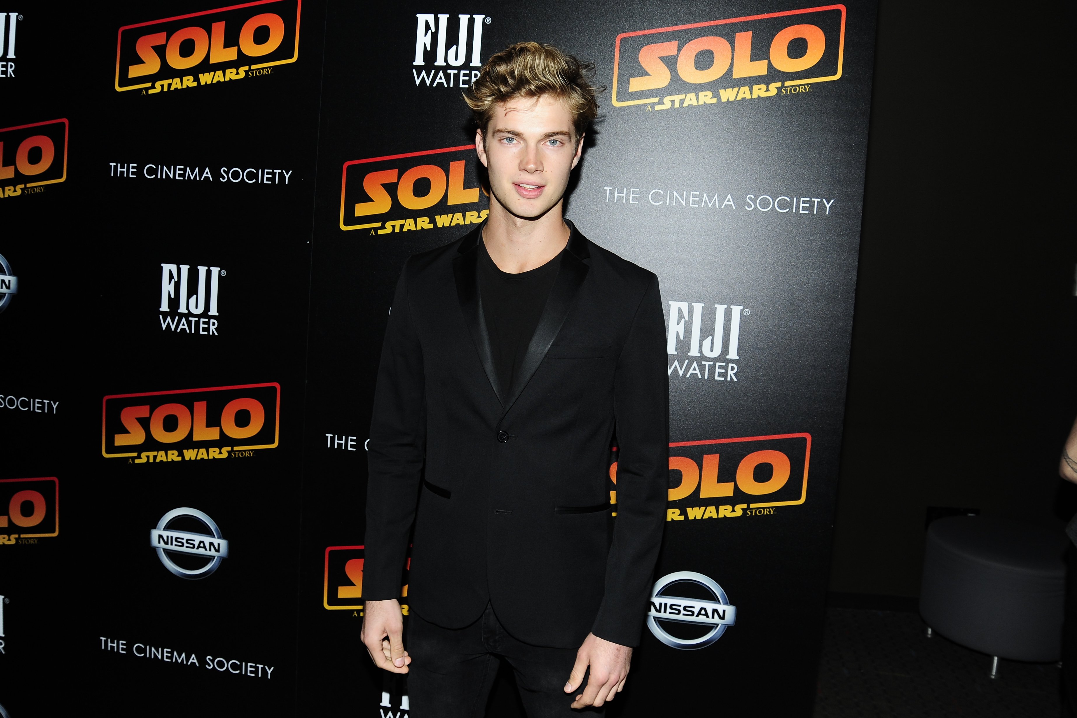 Luke Volker at the screening of "Solo: A Star Wars Story" on May 21, 2018 | Source: Getty Images